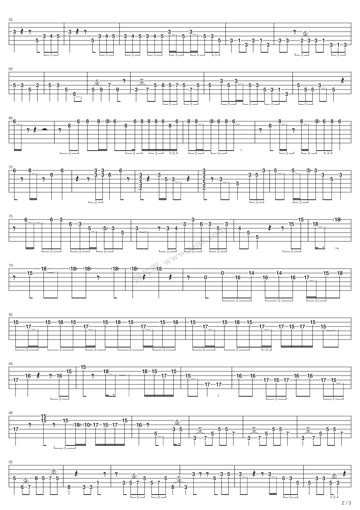 《Clapton, Eric - Bernard Jenkins》吉他谱-C大调音乐网