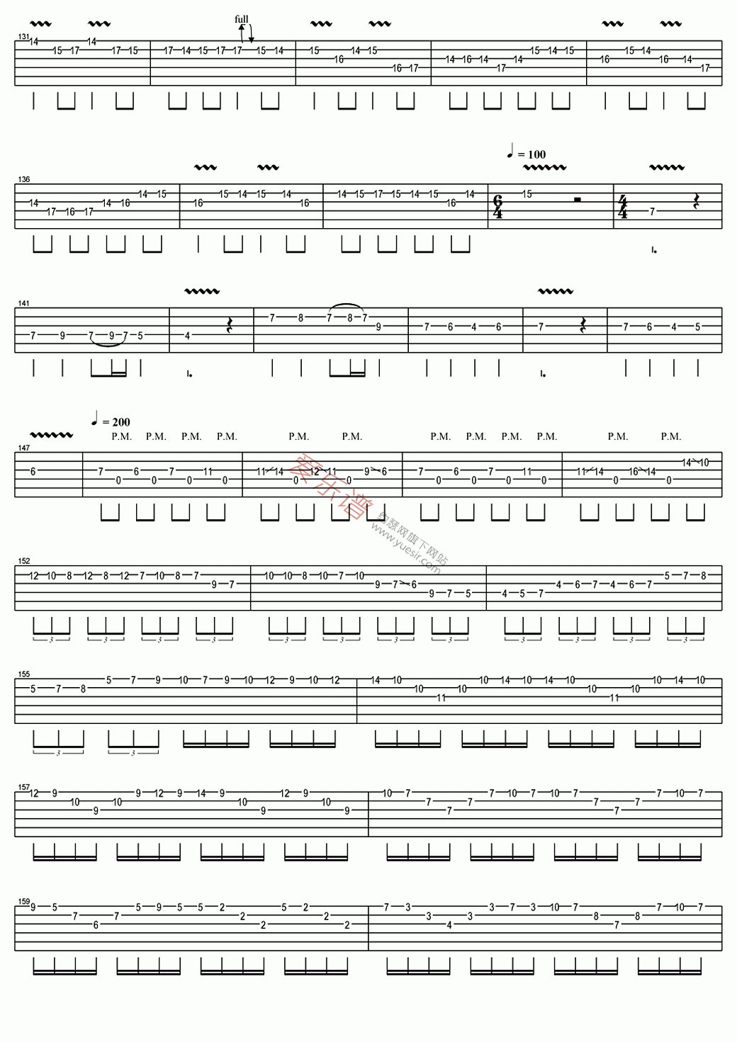 《张逸帆《卡农(电吉他摇滚版)》》吉他谱-C大调音乐网