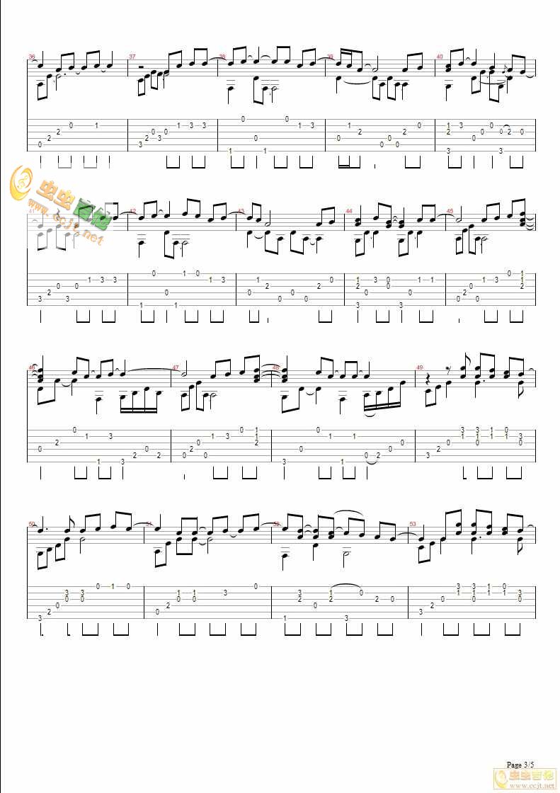 《rightherewaiting独奏完美版》吉他谱-C大调音乐网