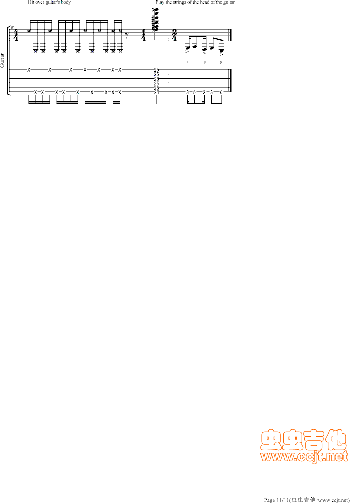 《天枰座小奏鸣曲》吉他谱-C大调音乐网