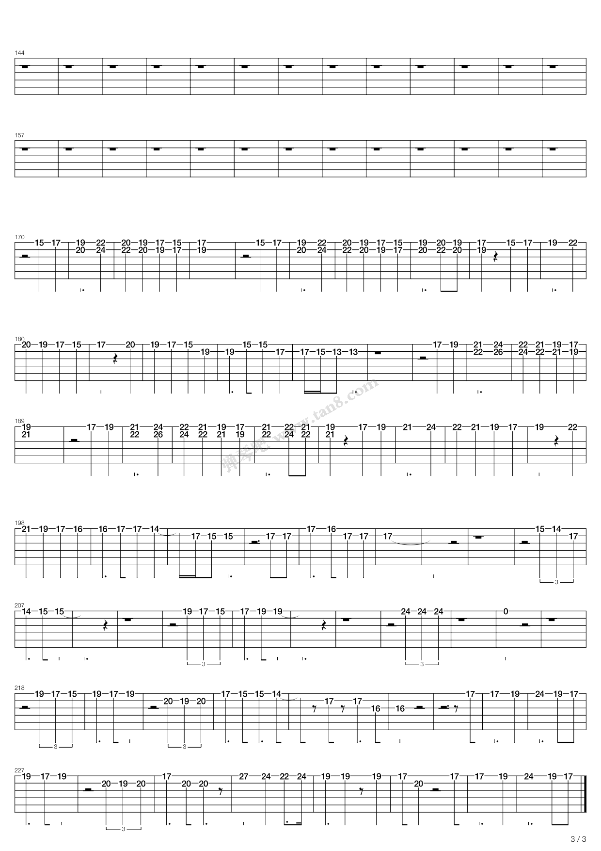 《Forever Free》吉他谱-C大调音乐网