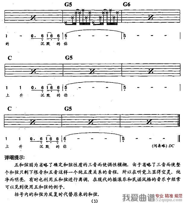 《罗大佑《蓝》吉他谱/六线谱》吉他谱-C大调音乐网