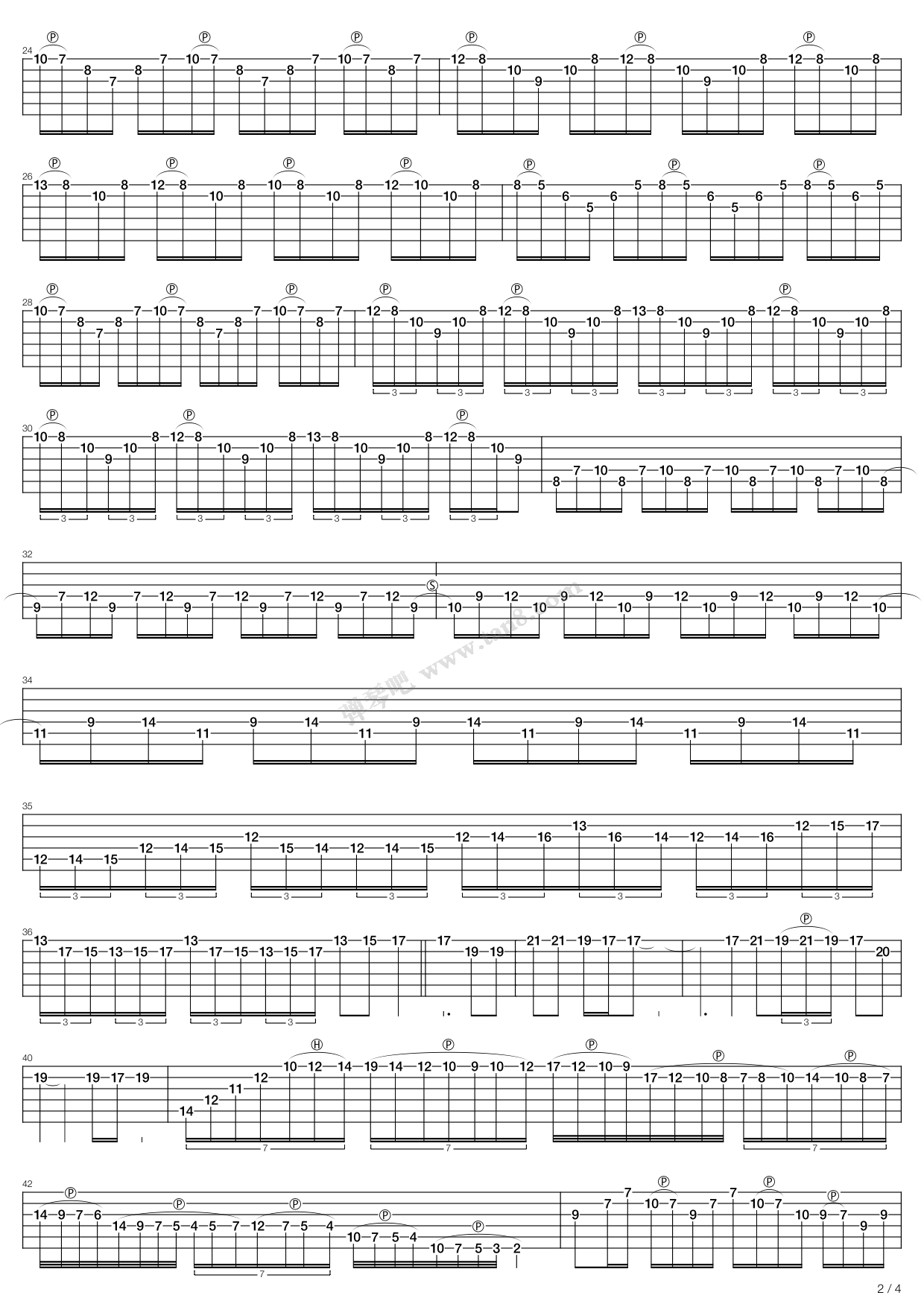 《给地藏一点爱》吉他谱-C大调音乐网