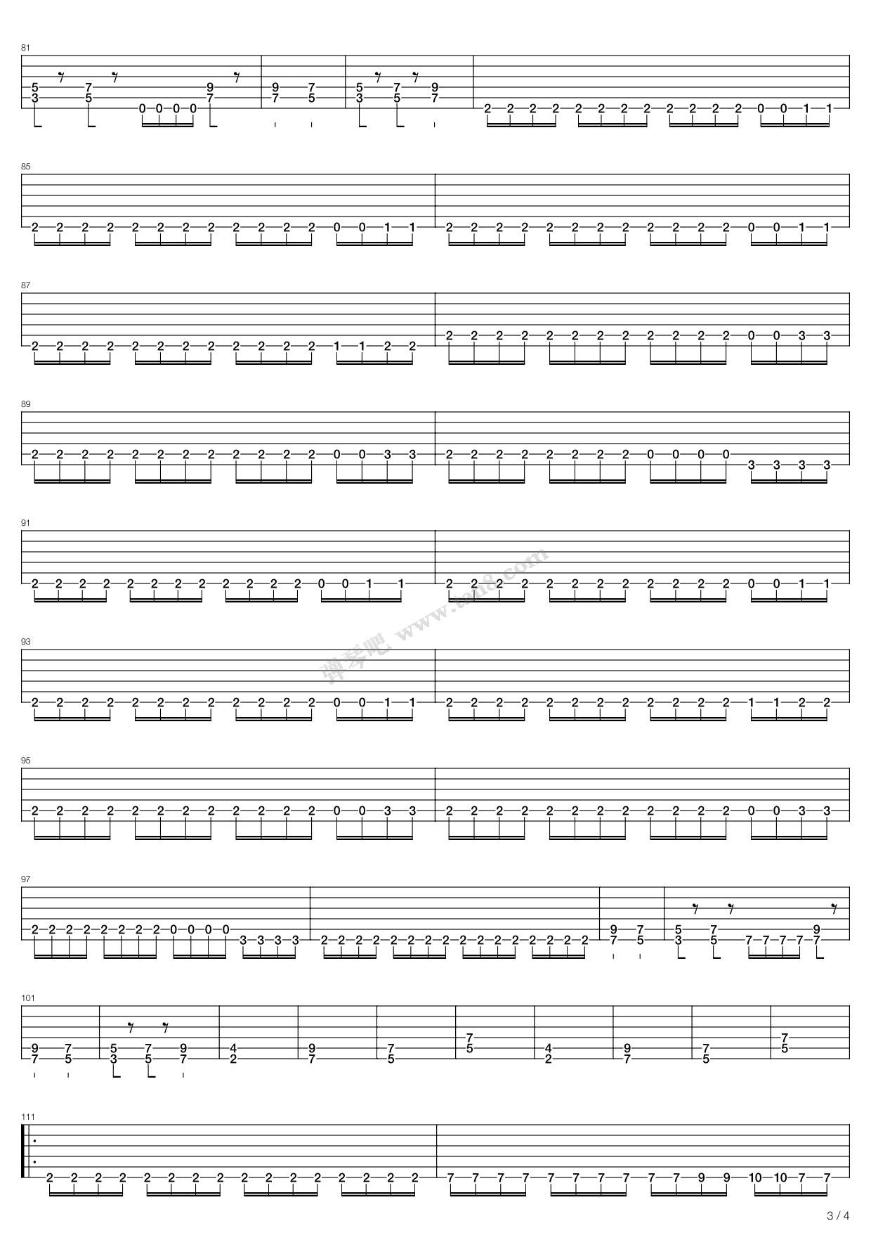 《Hold Your Ground》吉他谱-C大调音乐网