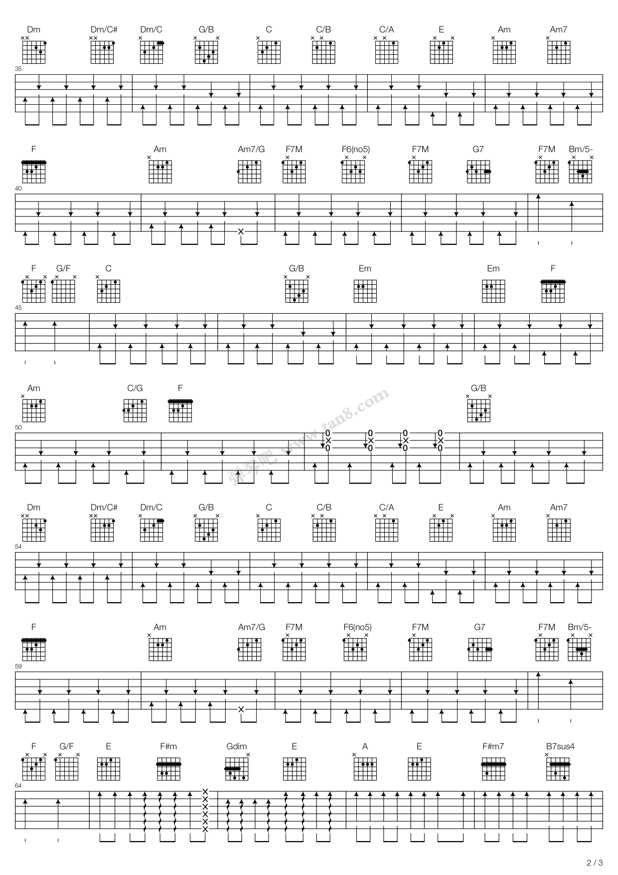 《Pipes Of Peace》吉他谱-C大调音乐网