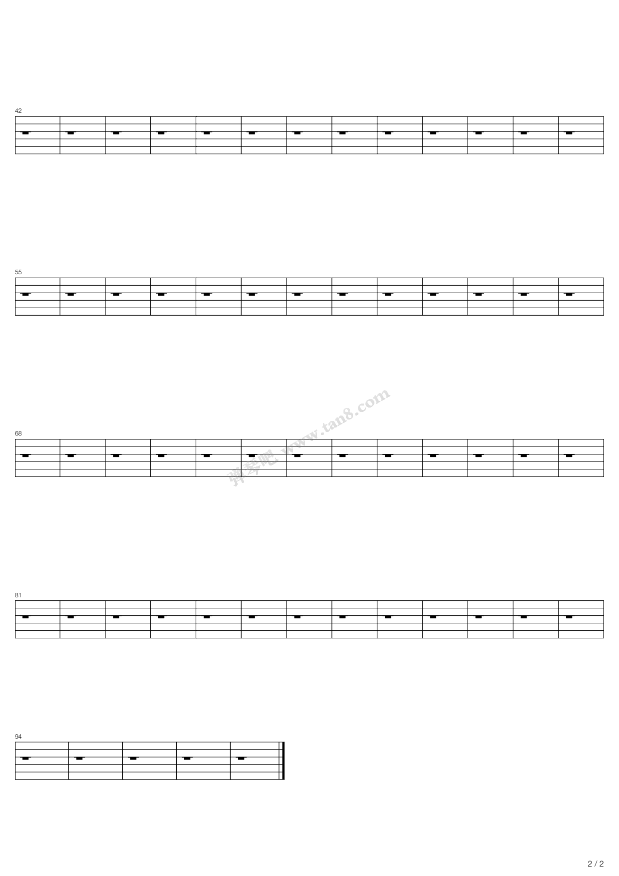 《Higher》吉他谱-C大调音乐网