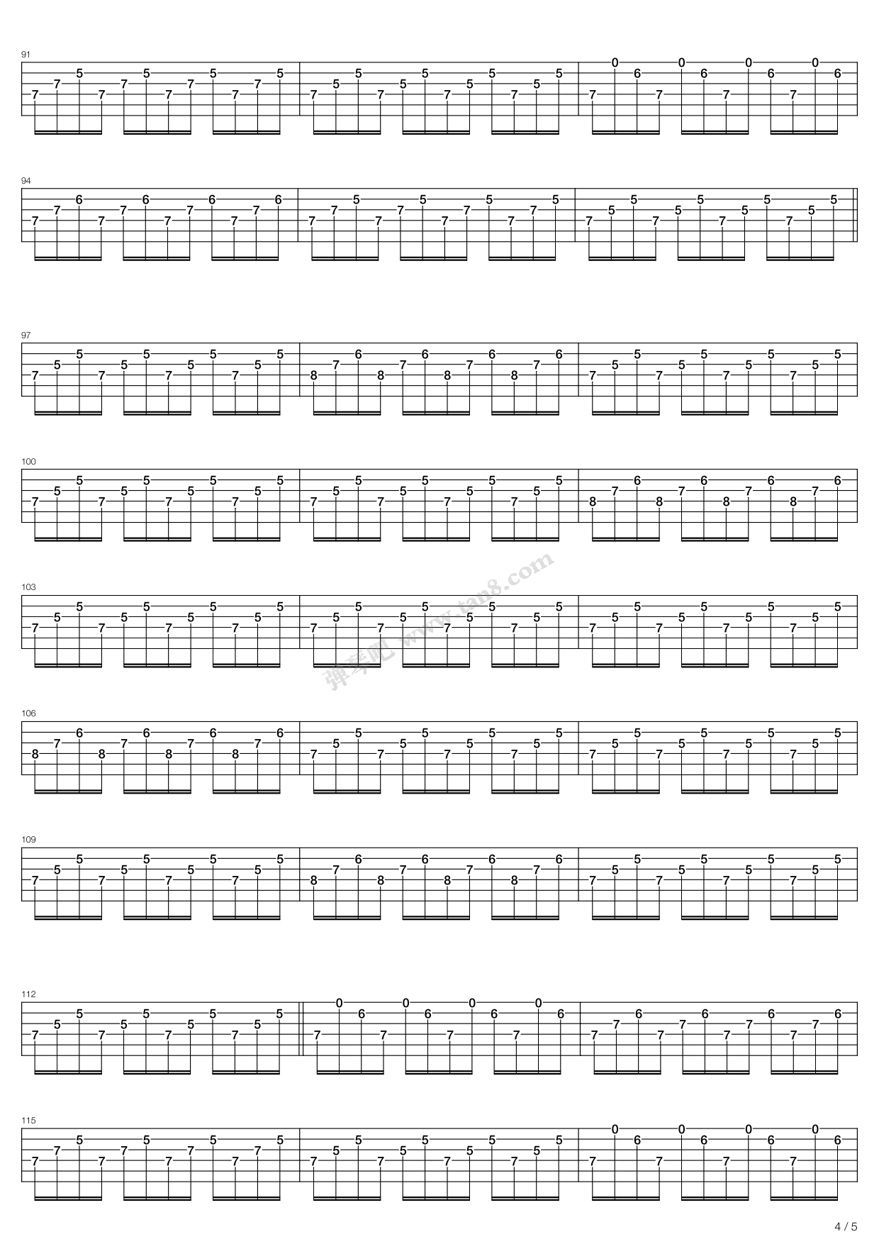 《Die Schwaene Im Schilf》吉他谱-C大调音乐网