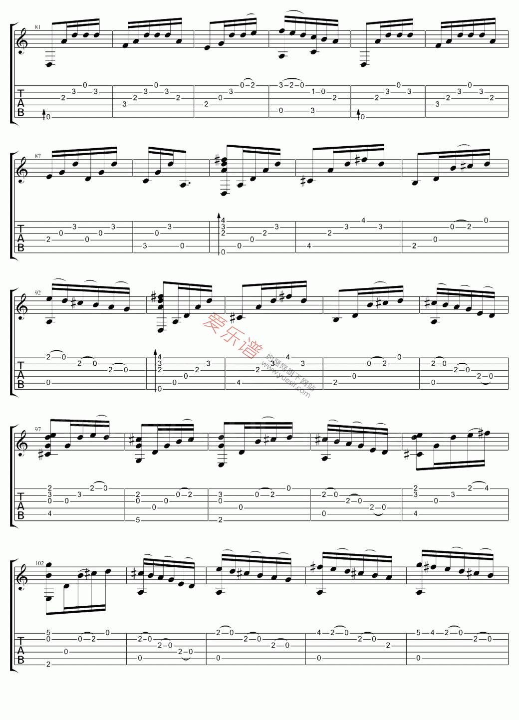 《Ulli Boegershausen《In A Constant State Of Flux》 吉他》吉他谱-C大调音乐网