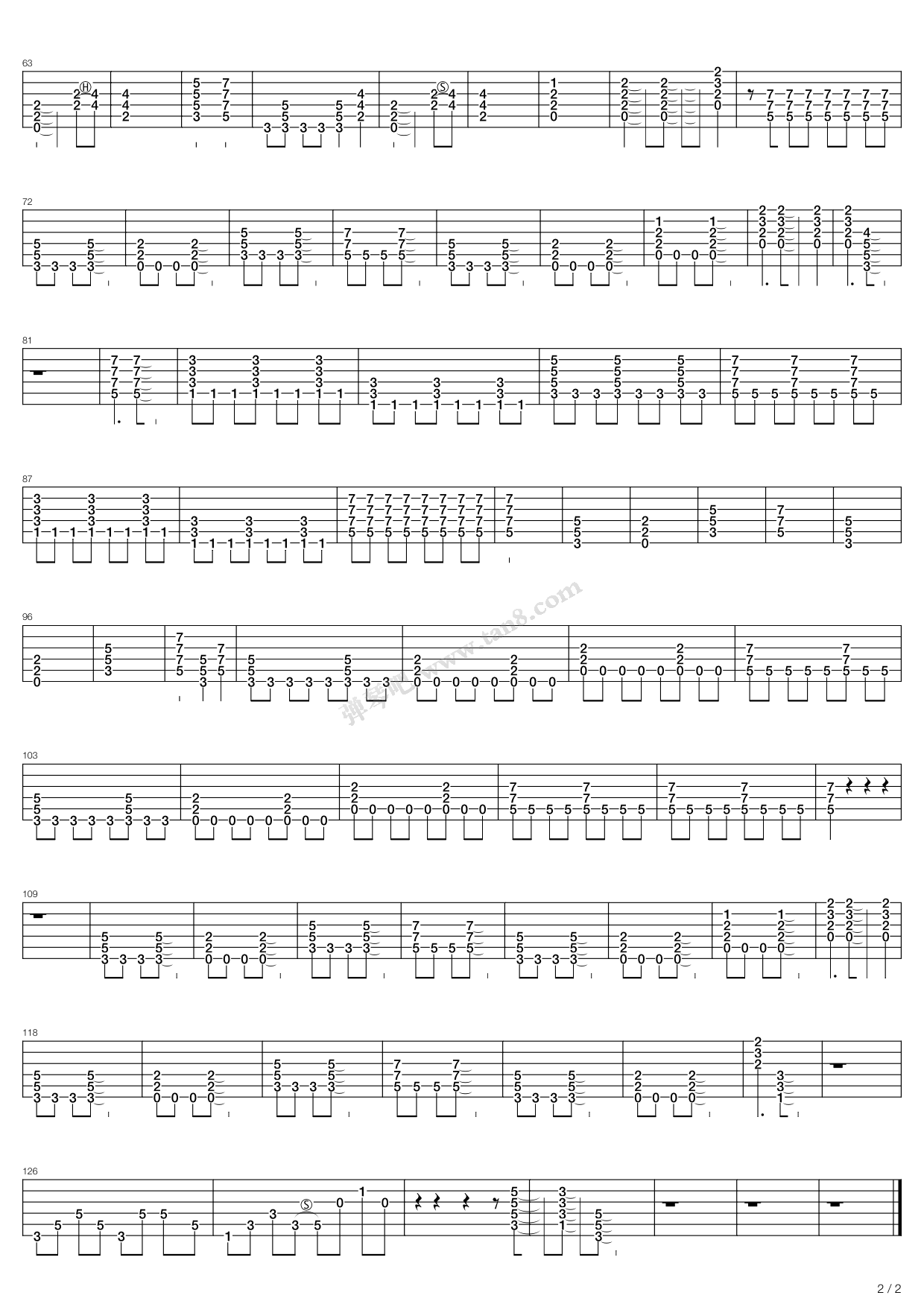 《Take me to your heart吻别（吉他弹唱版）》,迈克学摇滚 Michael Learns To Rock（六线谱 调六线吉他 ...