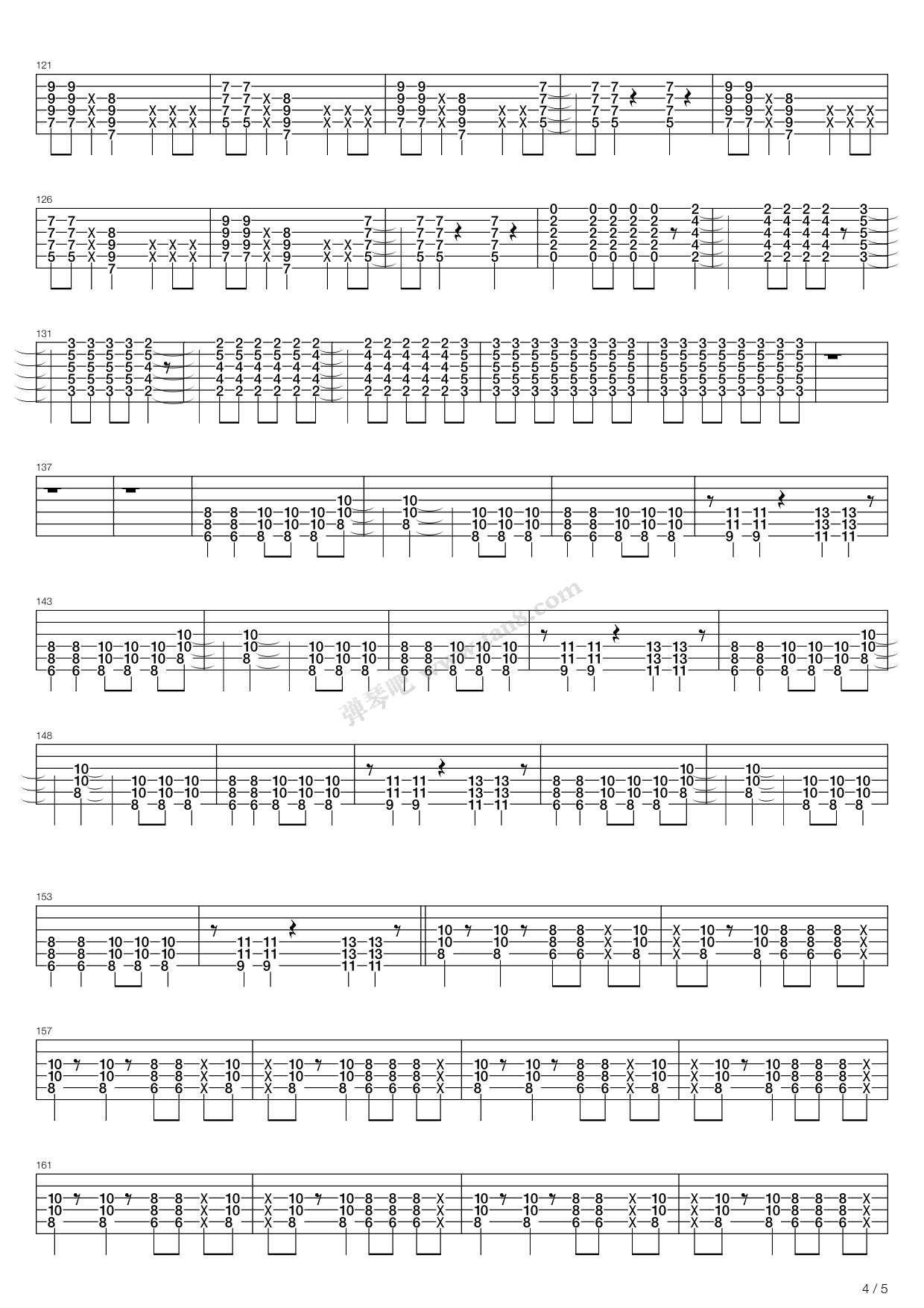 《轻音少女(K-ON) - Cagayake! Girls》吉他谱-C大调音乐网