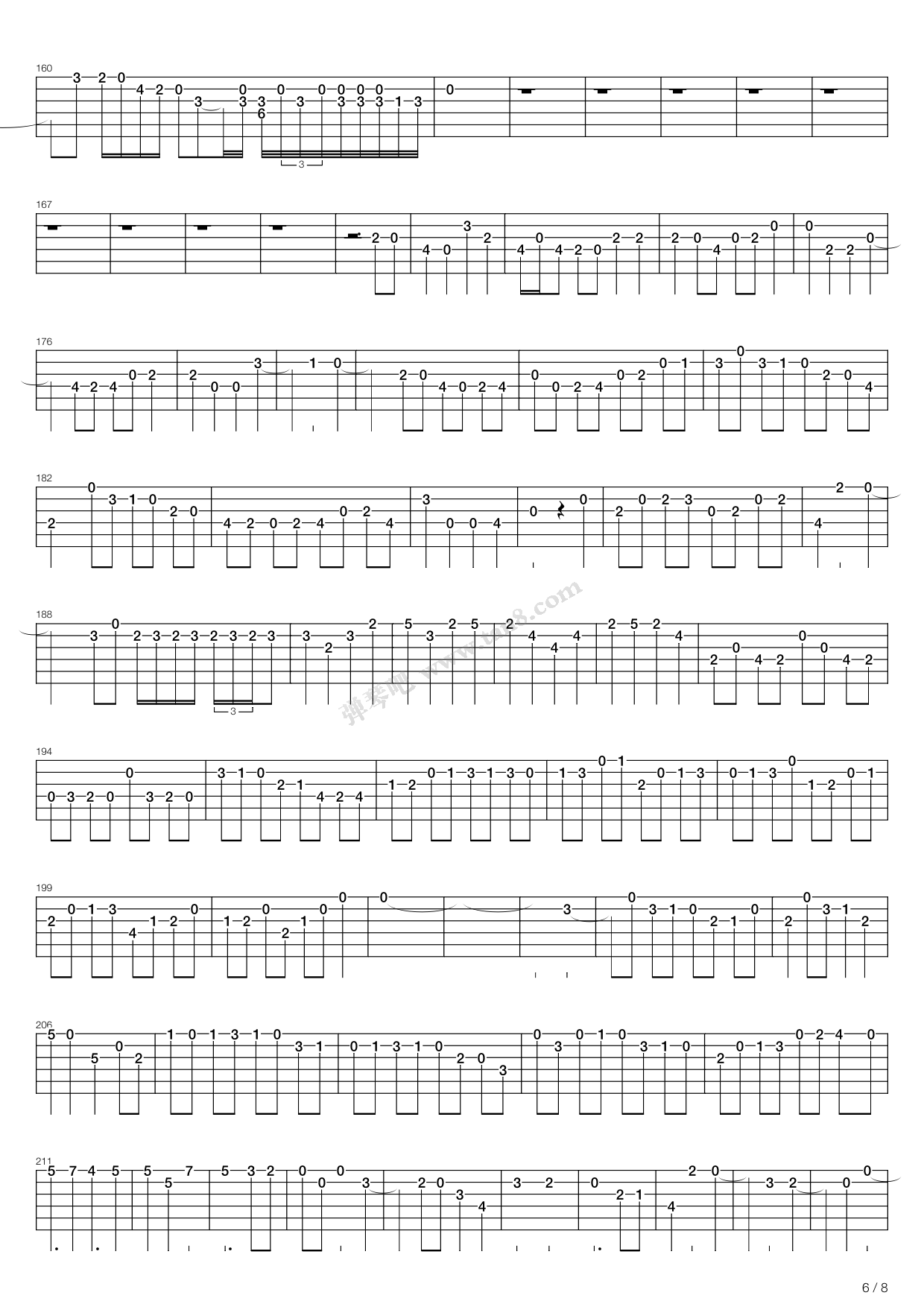 《Bwv 1027 - Sonata No 1 In G Major》吉他谱-C大调音乐网