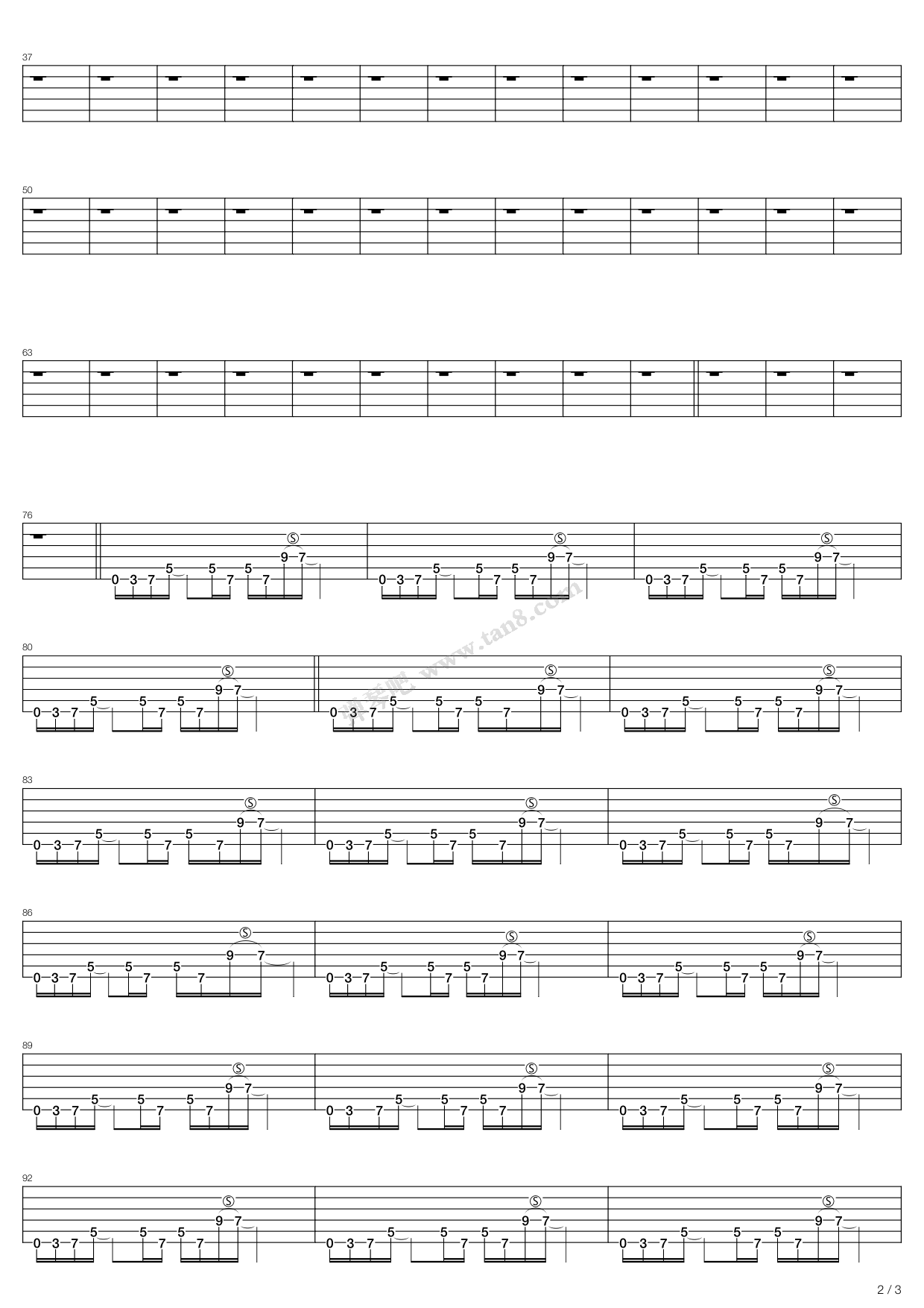 《Apostrophe》吉他谱-C大调音乐网