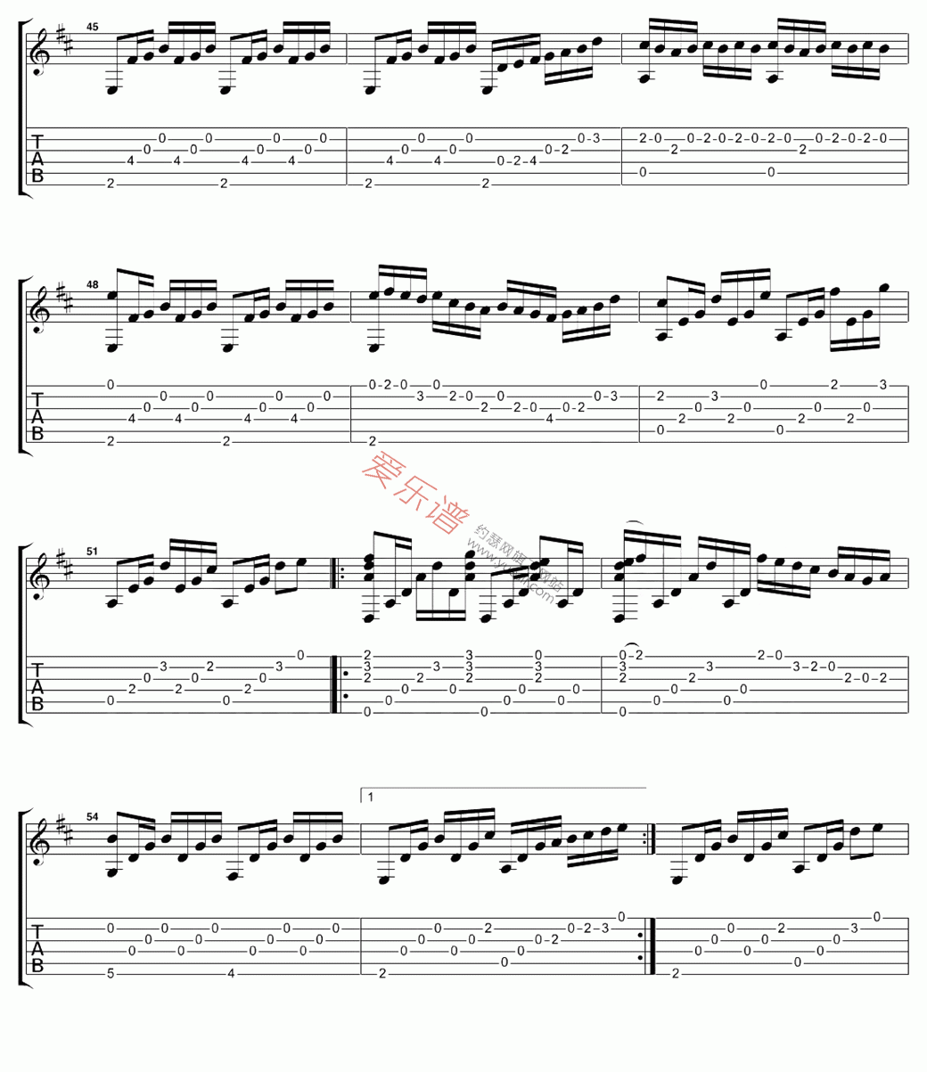 《郑成河《Daybreak in May》》吉他谱-C大调音乐网