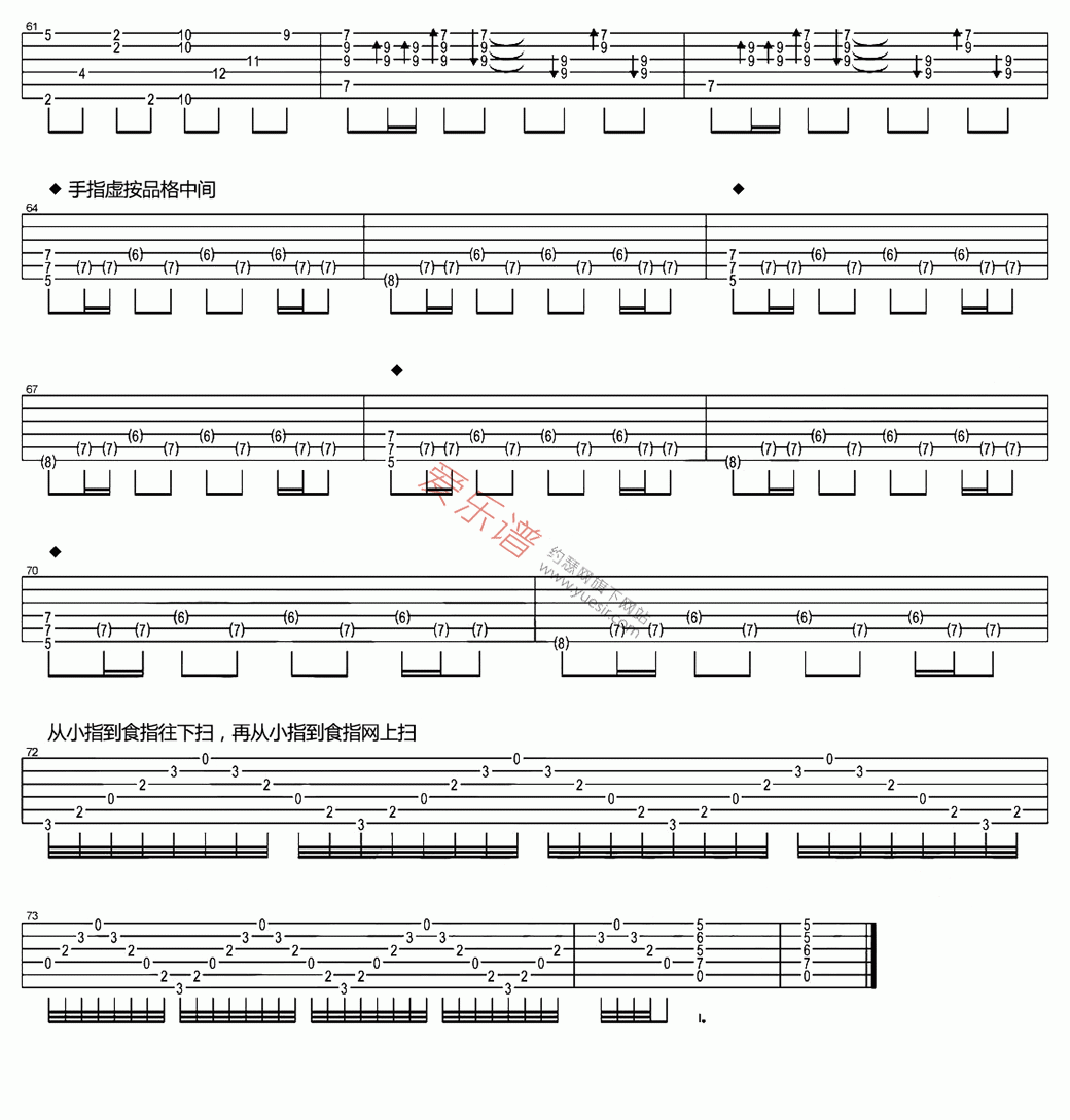 《许镜清《云宫迅音(《西游记》序曲)》》吉他谱-C大调音乐网