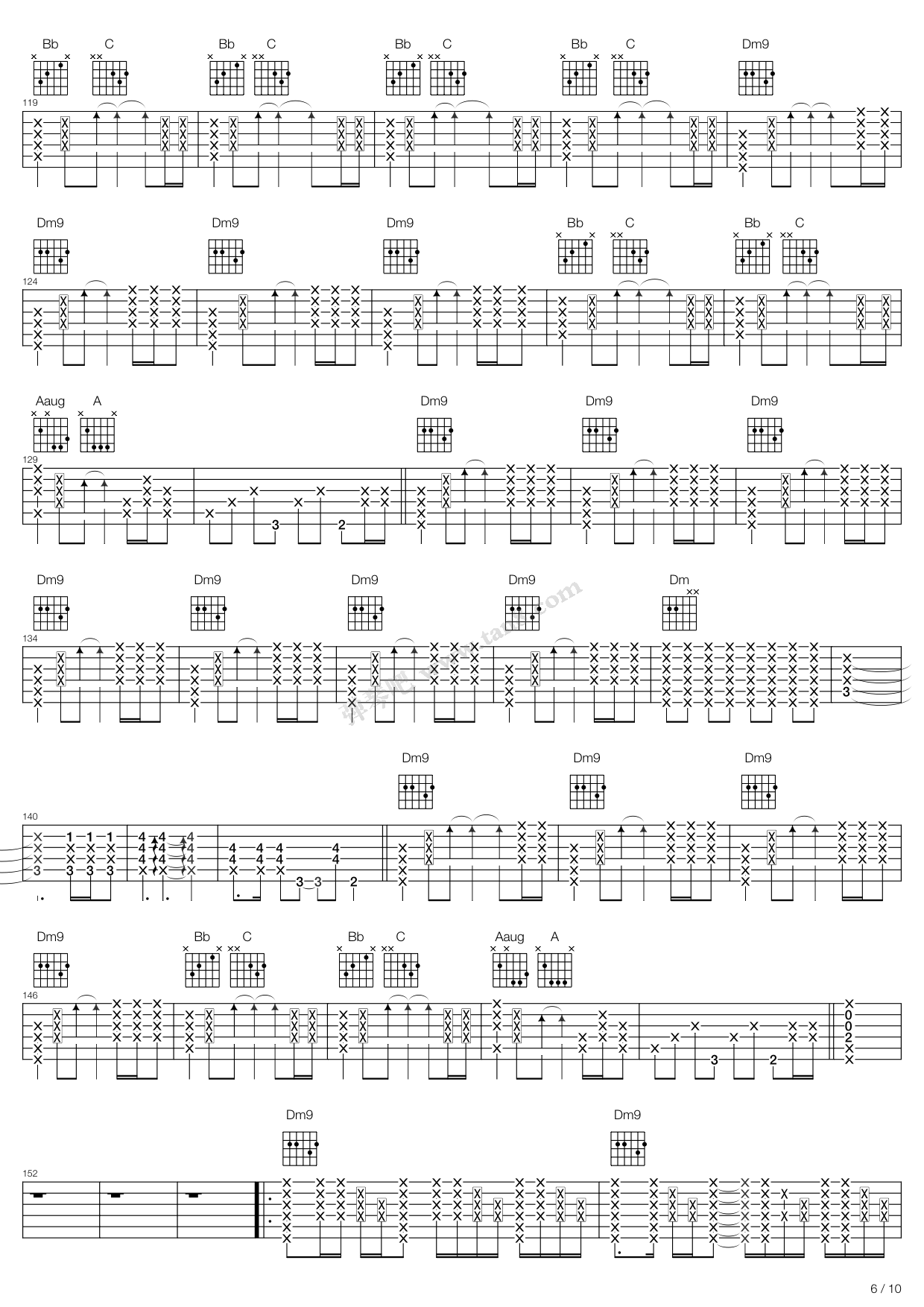 《Dogs》吉他谱-C大调音乐网