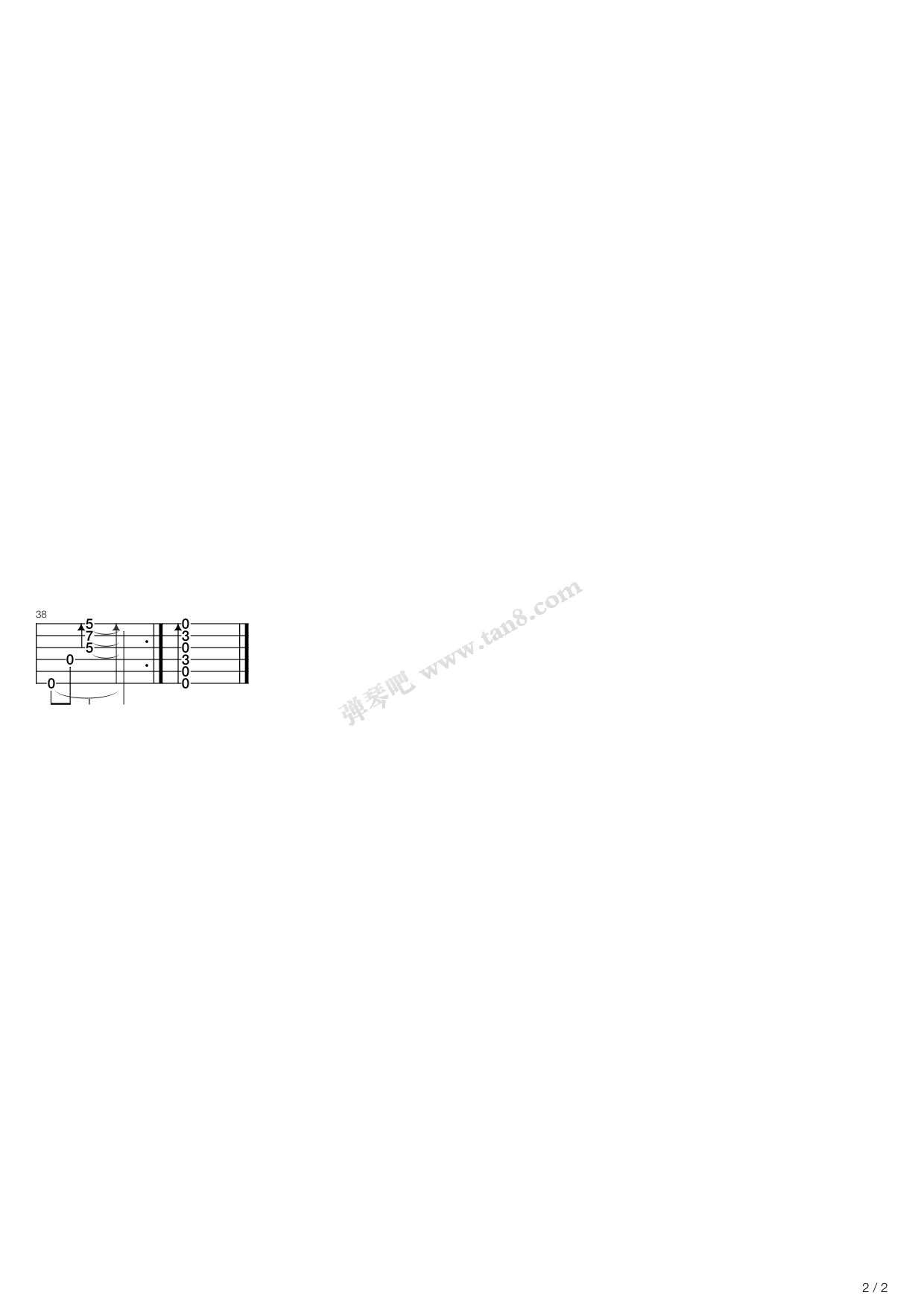 《夏日星》吉他谱-C大调音乐网