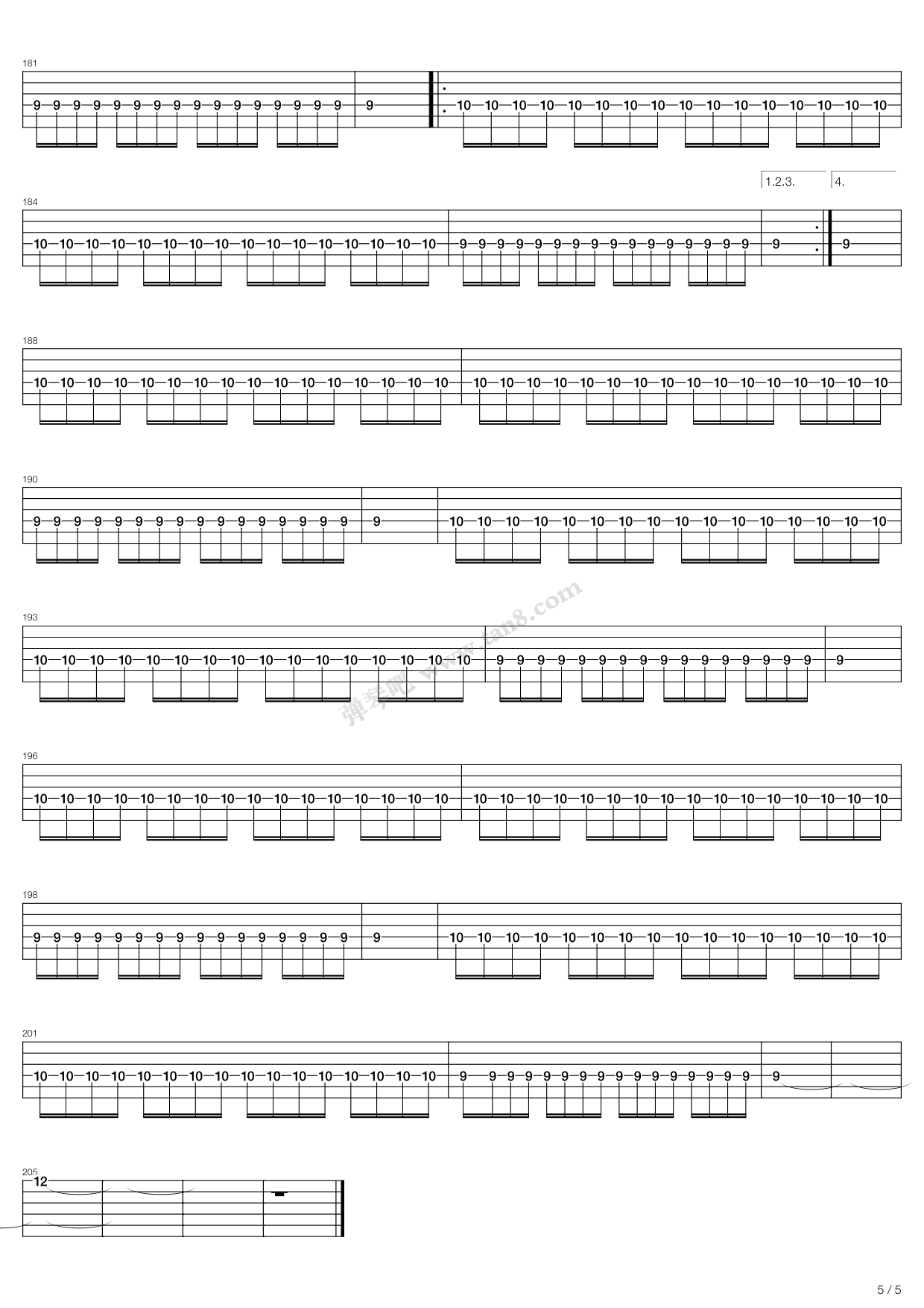 《Kathaarian Life Code》吉他谱-C大调音乐网