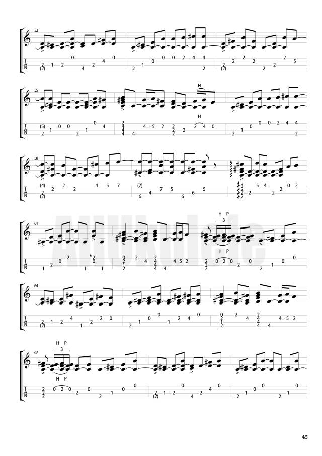 夏威夷指弹《Maluhia》 尤克里里曲谱教学演示（Herb Ohta,Jr.）-C大调音乐网
