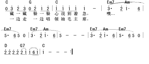 新长征路上的摇滚-认证谱-C大调音乐网