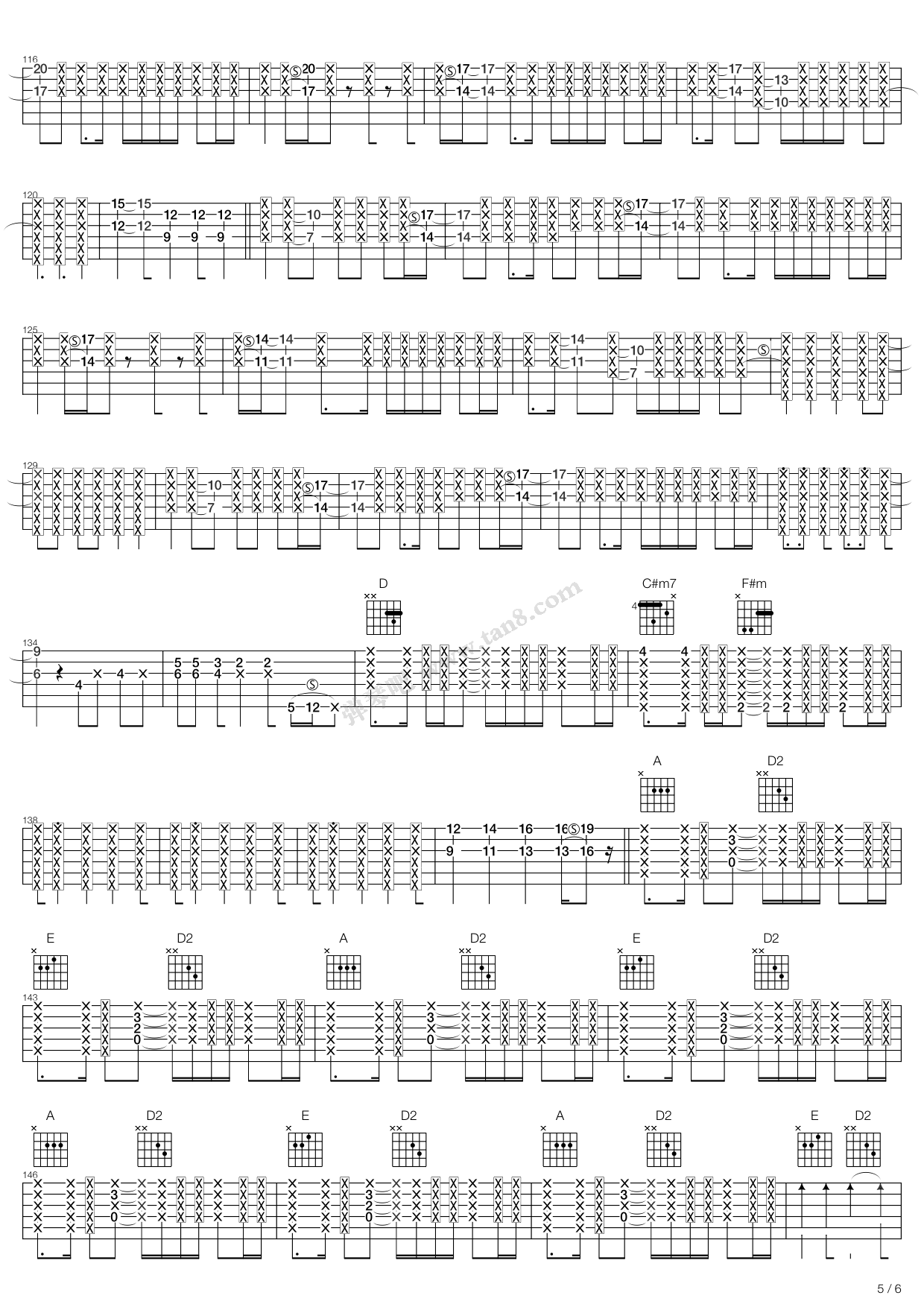 《Depapepe-Start_Depapepe（四琴）》吉他谱-C大调音乐网