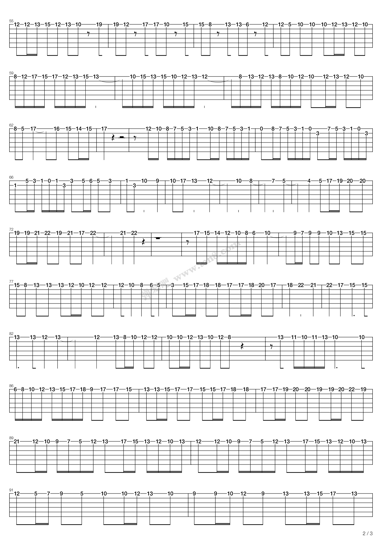 《Concerto Grosso Op3 N11 Primer Movimiento》吉他谱-C大调音乐网