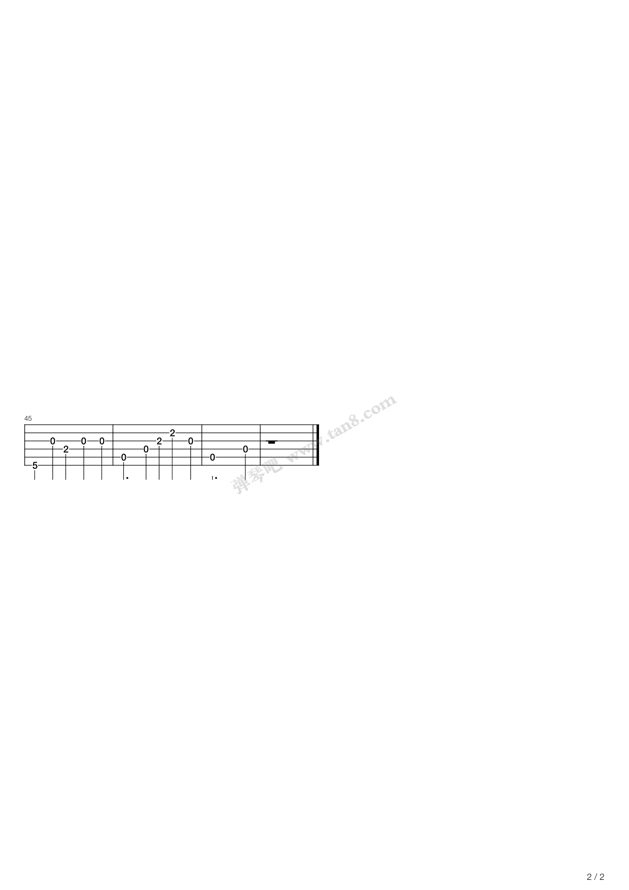 《Clarence》吉他谱-C大调音乐网