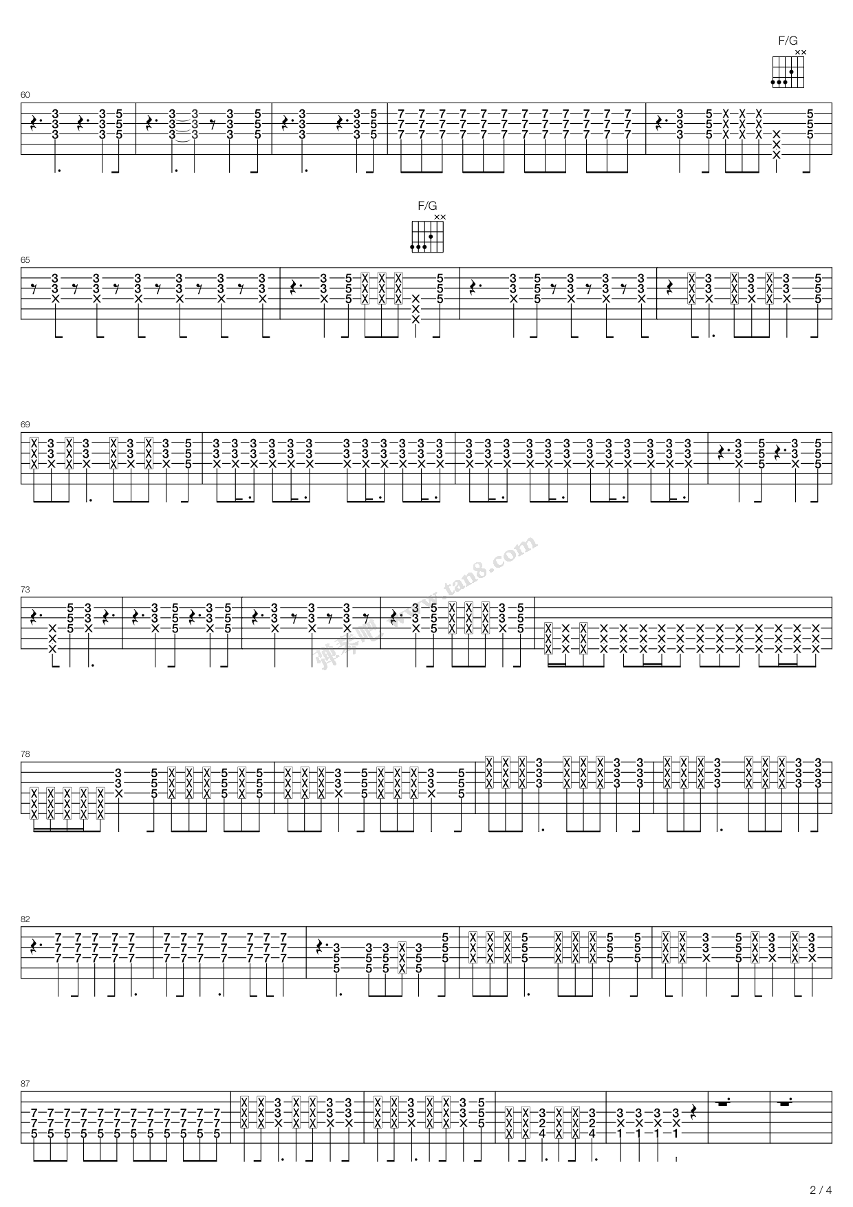 《Shine On You Crazy Diamond Parts Vi - Ix》吉他谱-C大调音乐网