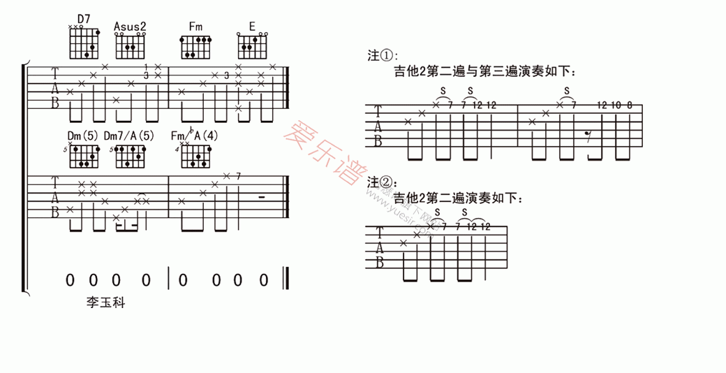 《周云蓬《沉默如谜的呼吸》》吉他谱-C大调音乐网