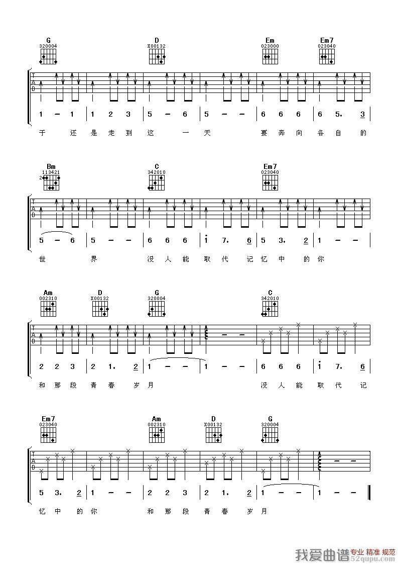 《小虎队《放心去飞》吉他谱/六线谱》吉他谱-C大调音乐网