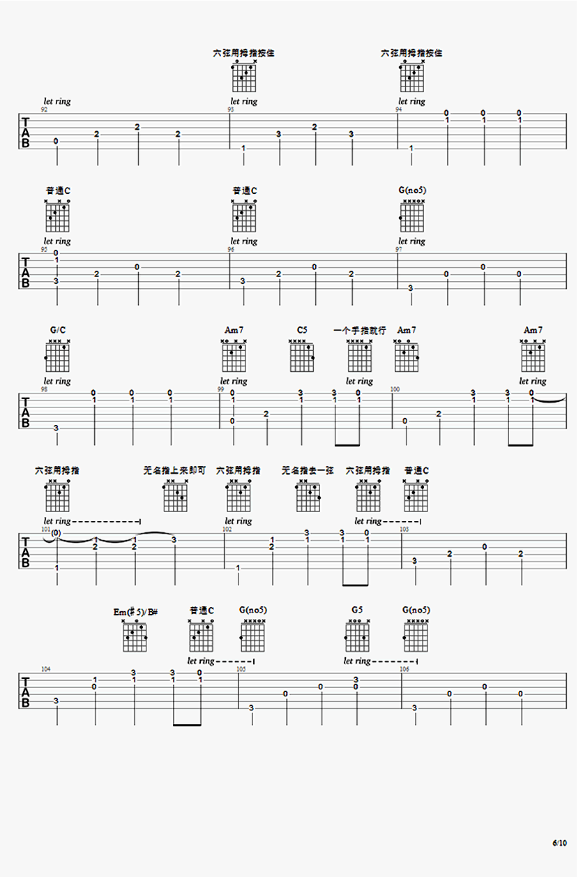 《Fade吉他指弹谱_Alan Walker Fade吉他独奏谱_和弦图片谱》吉他谱-C大调音乐网