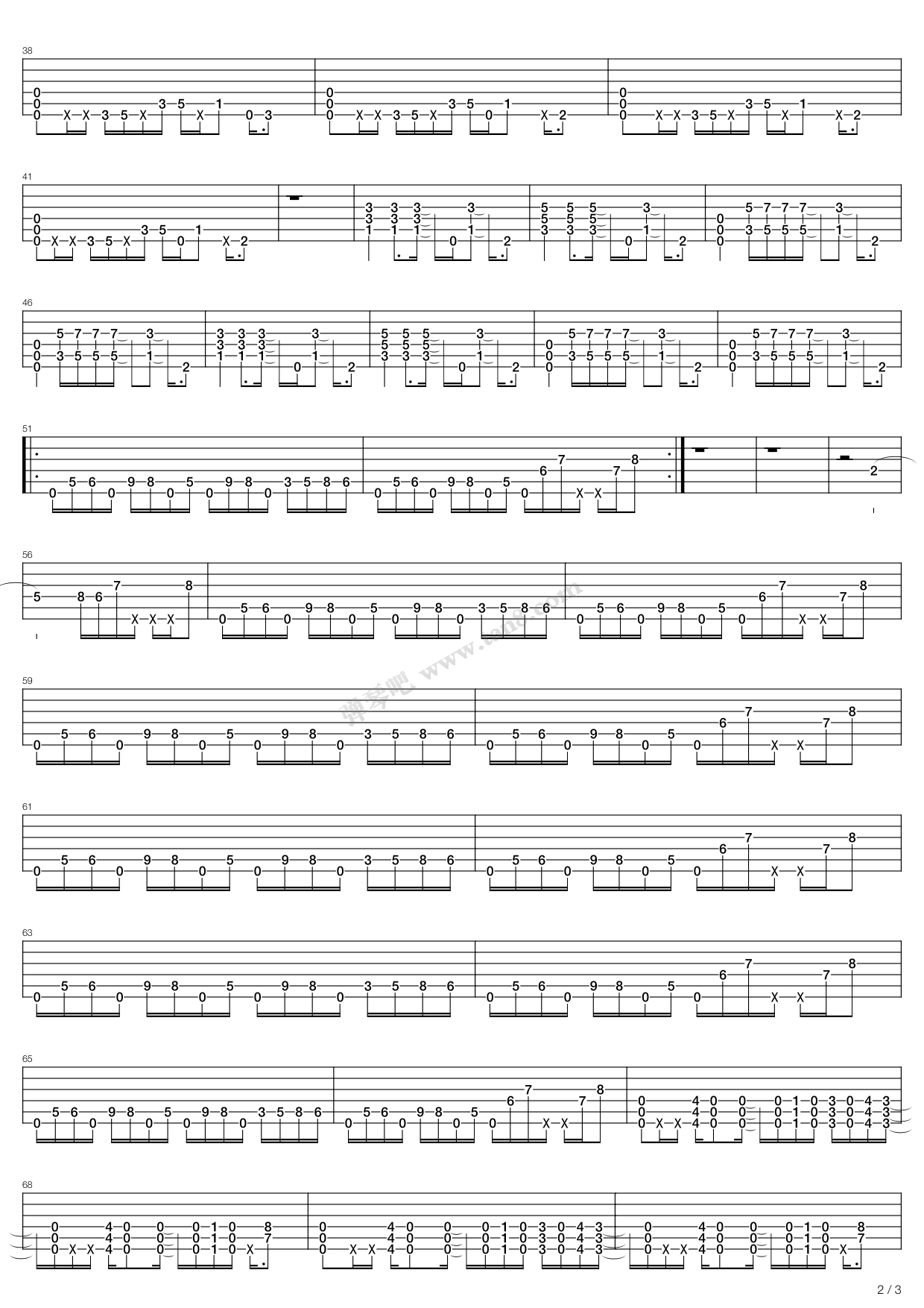 《What If》吉他谱-C大调音乐网