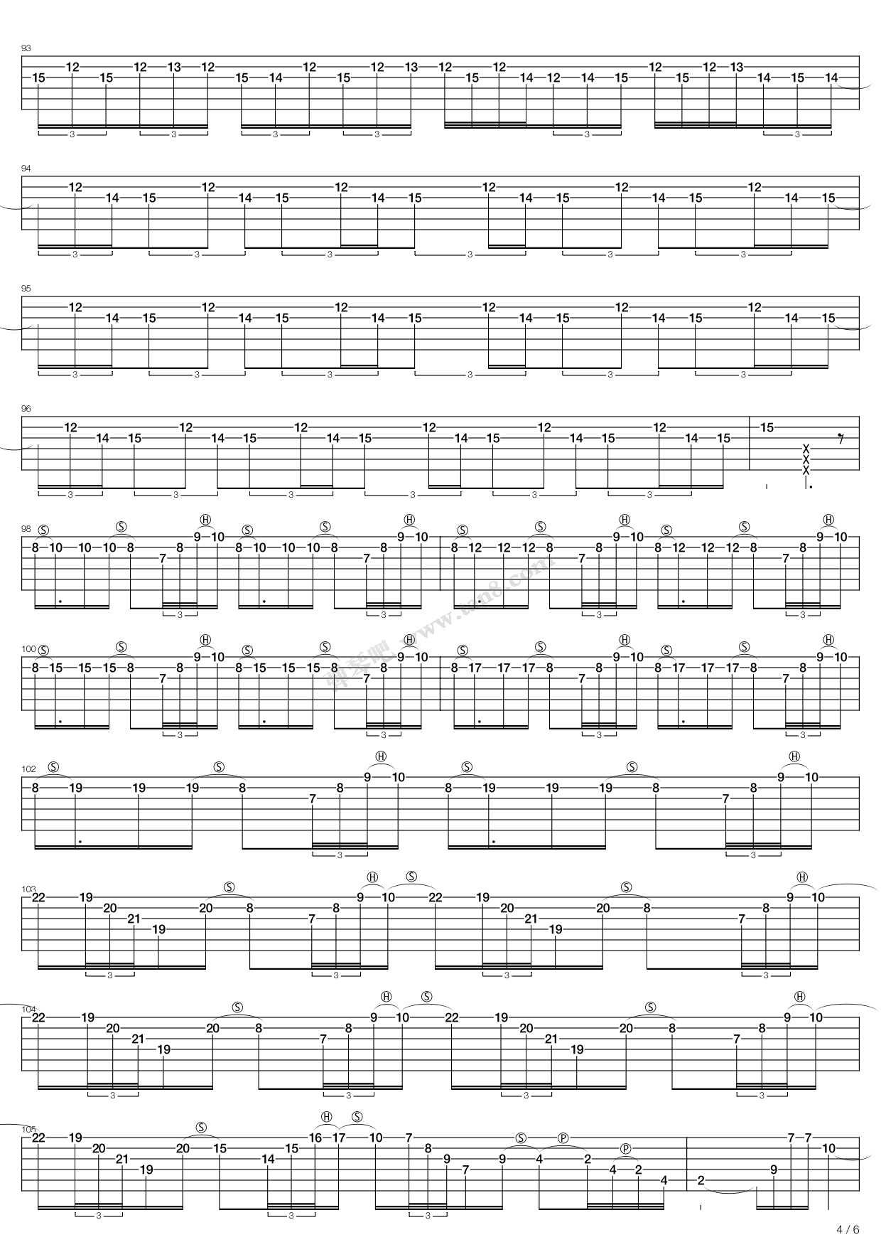 《For the love of god》吉他谱-C大调音乐网
