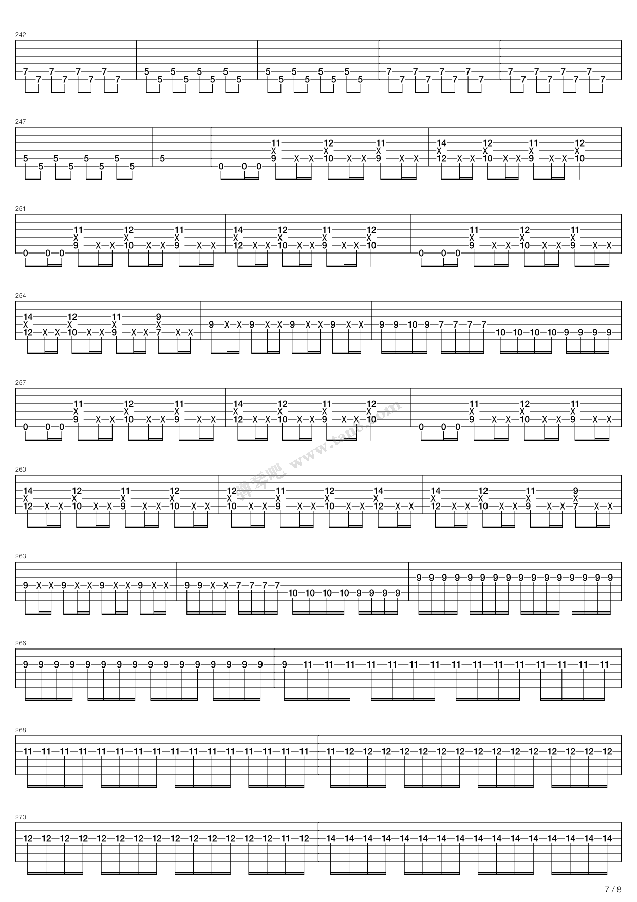 《Heading For Tomorrow》吉他谱-C大调音乐网
