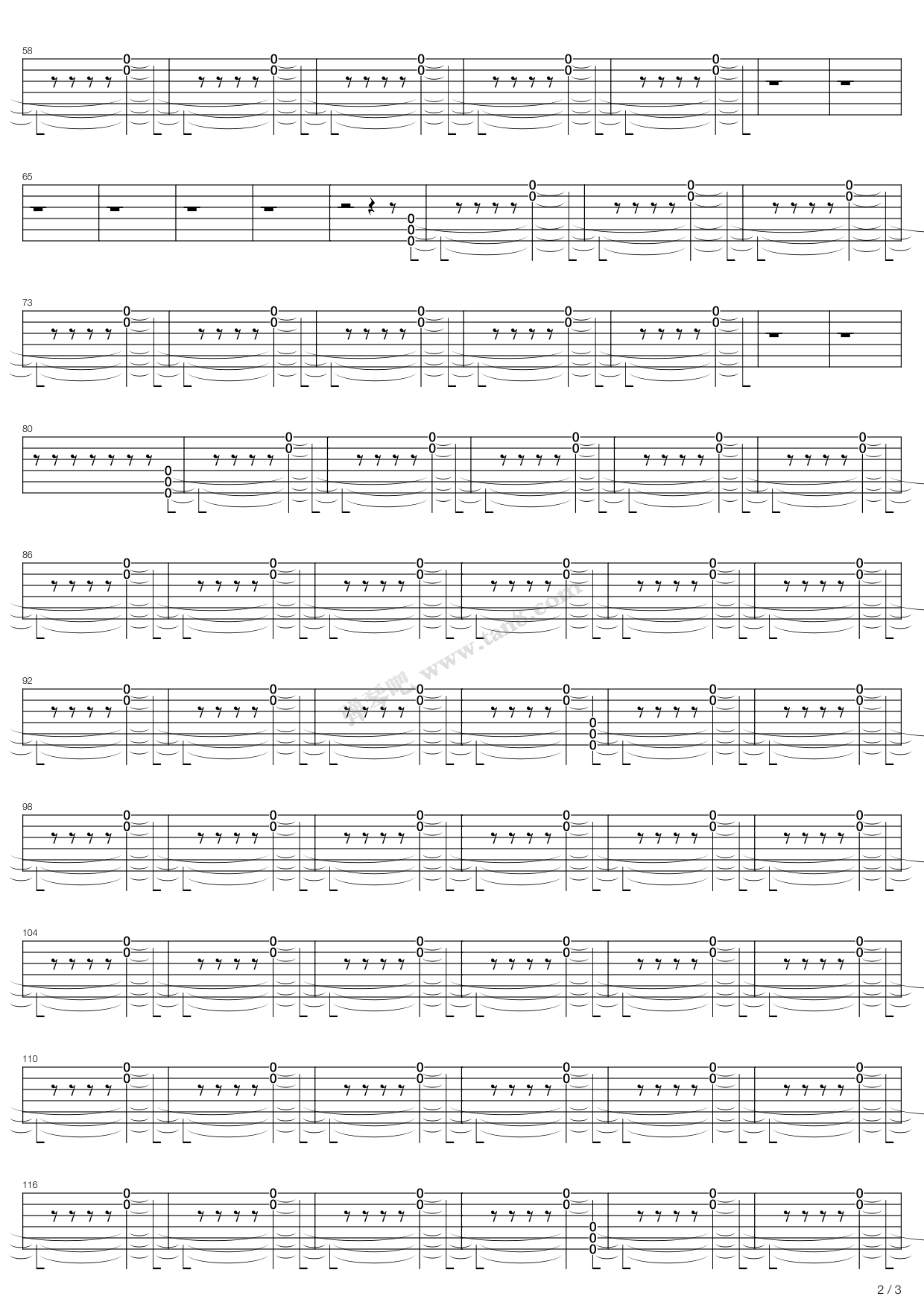 《Slow Country》吉他谱-C大调音乐网