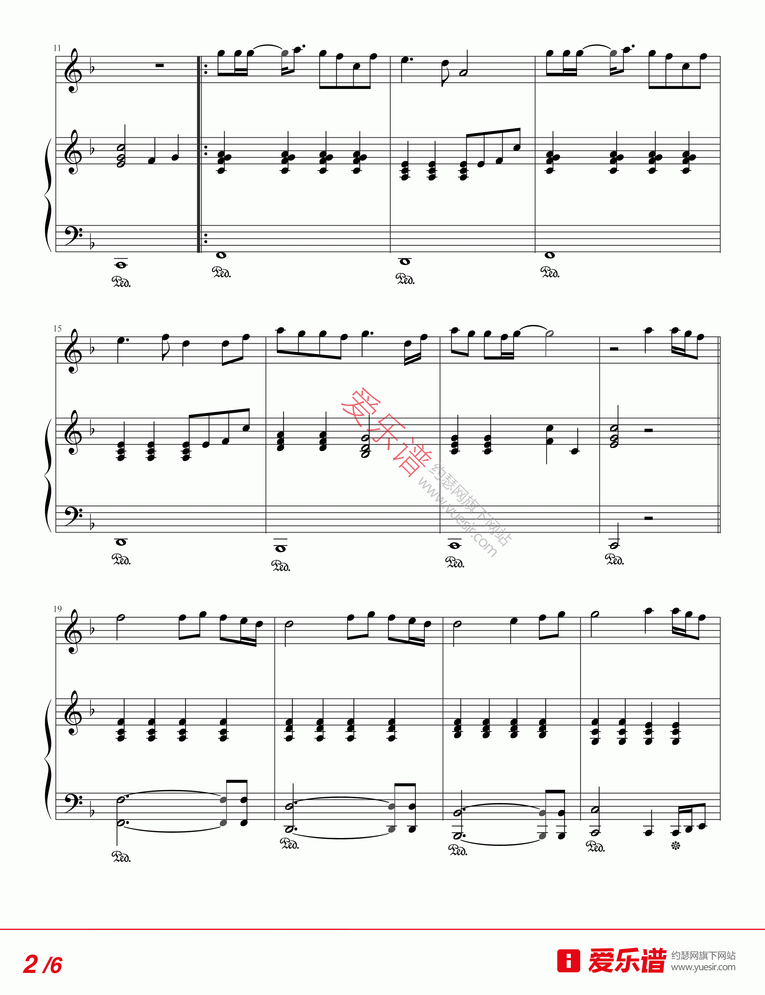 《黄家驹《喜欢你》 钢琴谱》吉他谱-C大调音乐网