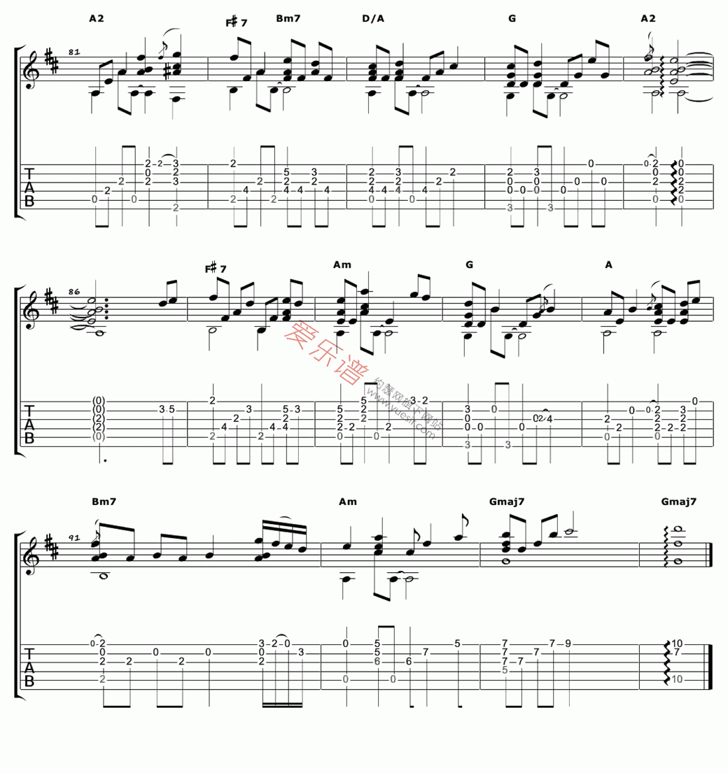 《卢家宏《My Heart Will Go On(我心永恒)》》吉他谱-C大调音乐网