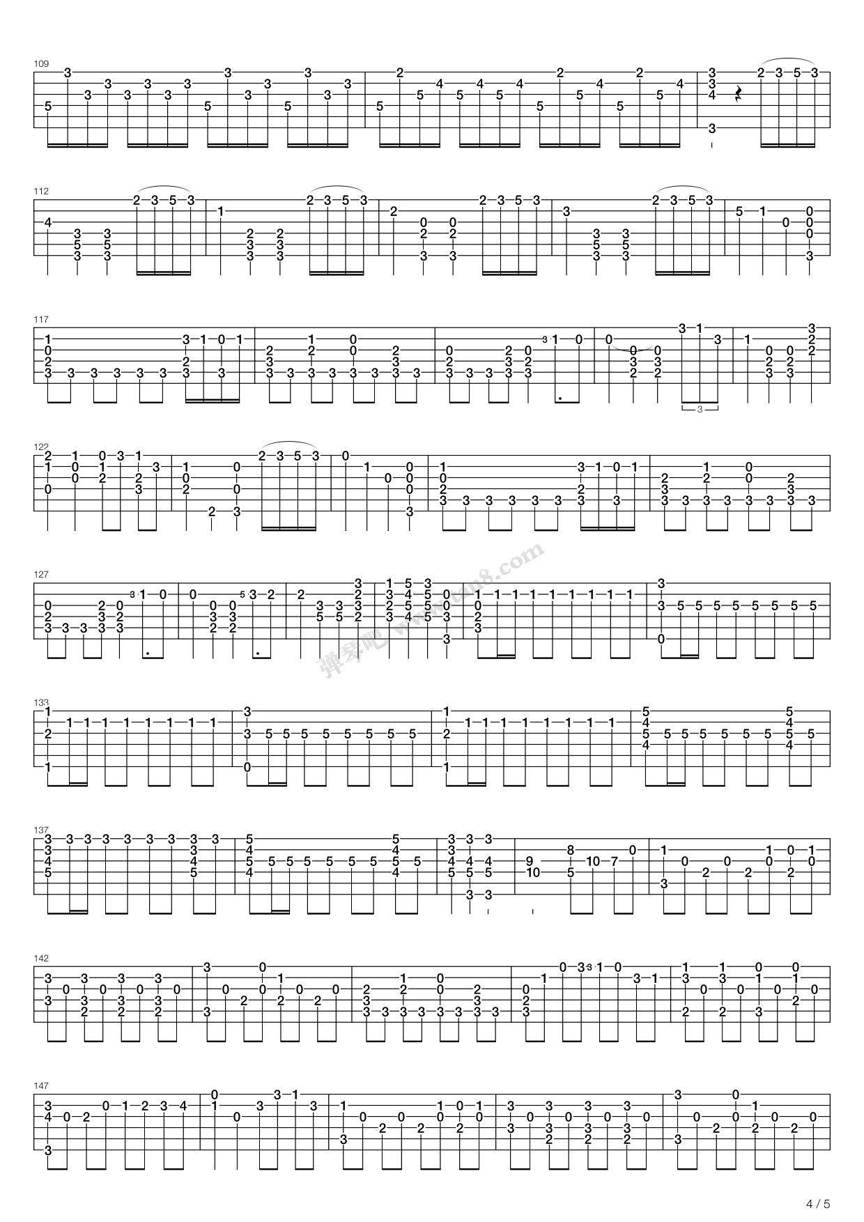 《Sonate In C Op15b》吉他谱-C大调音乐网