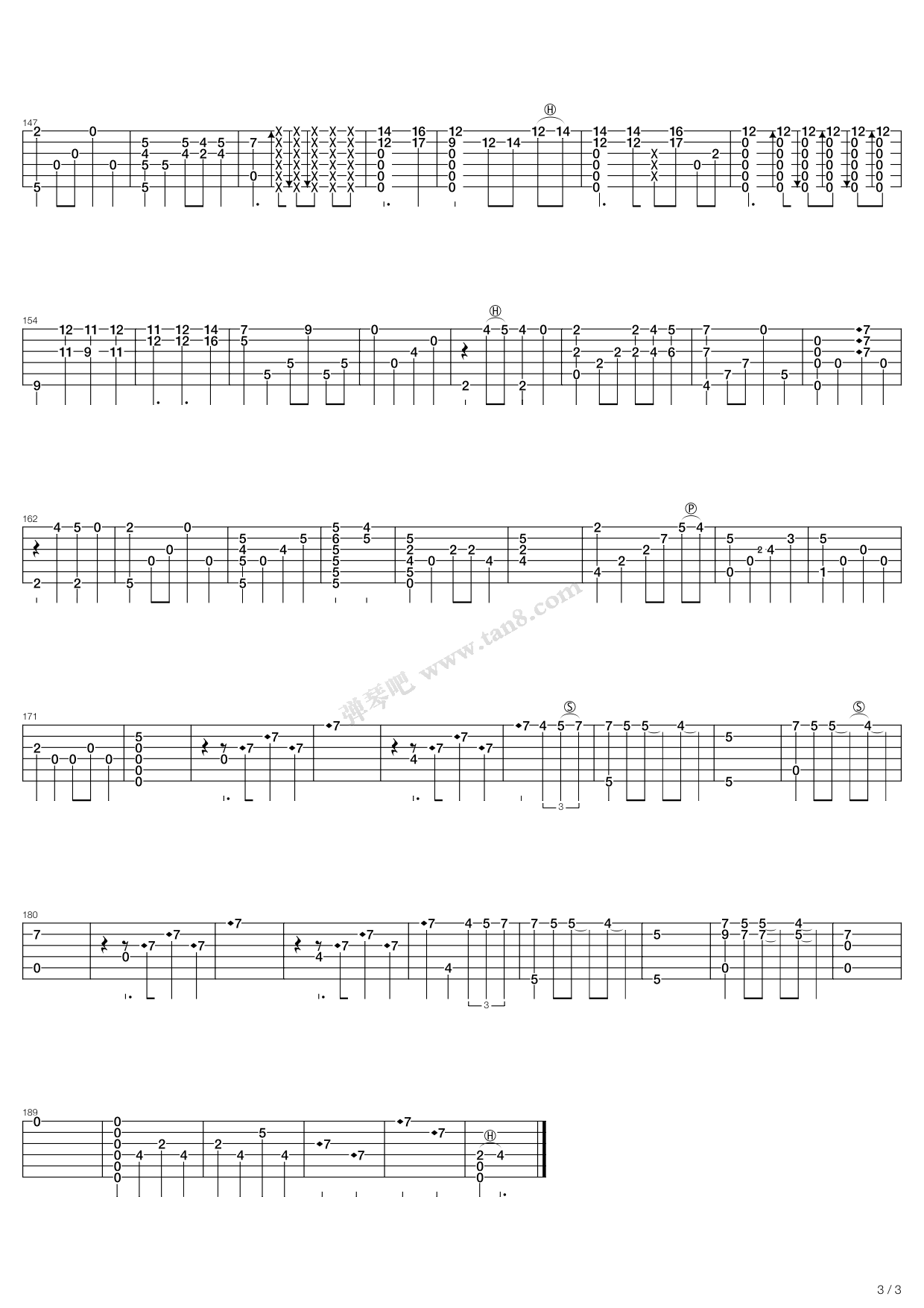 《フォトアルバム 伤感画册》吉他谱-C大调音乐网