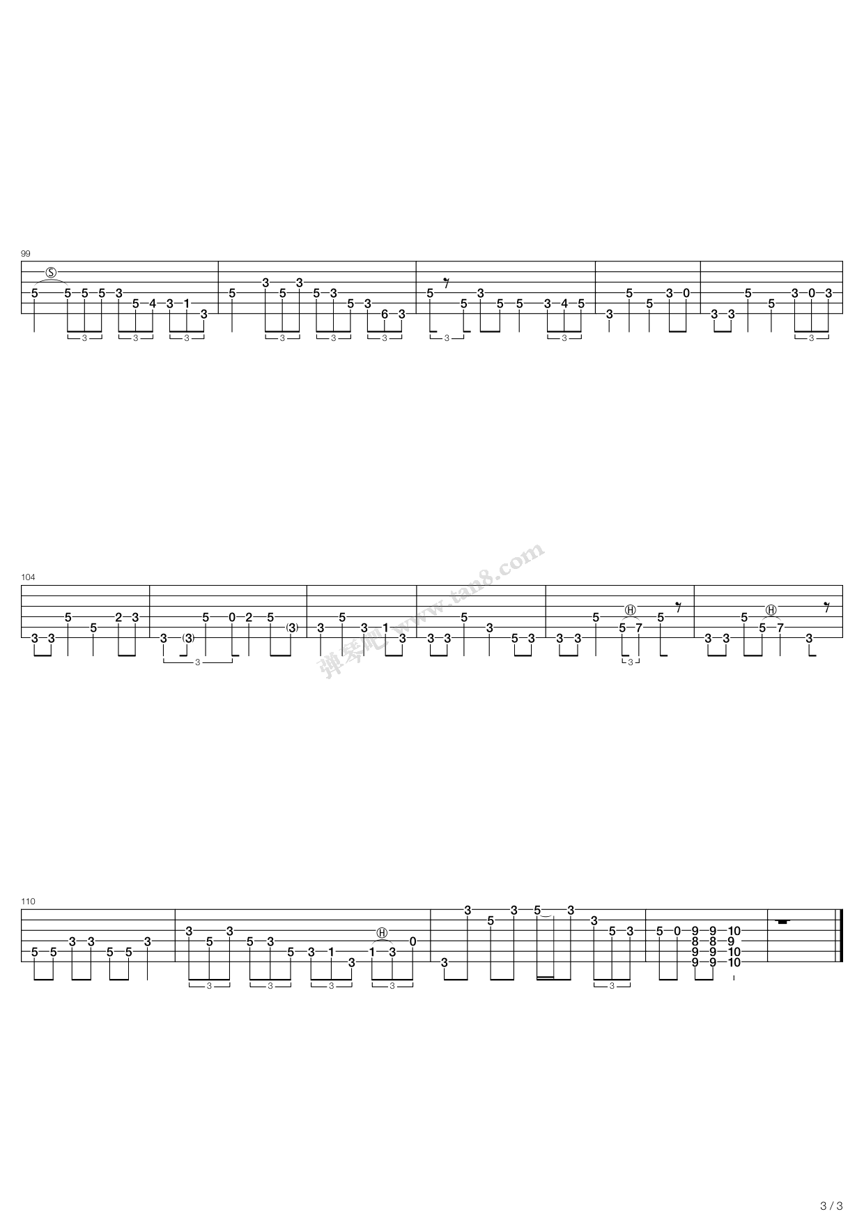 《Clapton, Eric - Bernard Jenkins》吉他谱-C大调音乐网