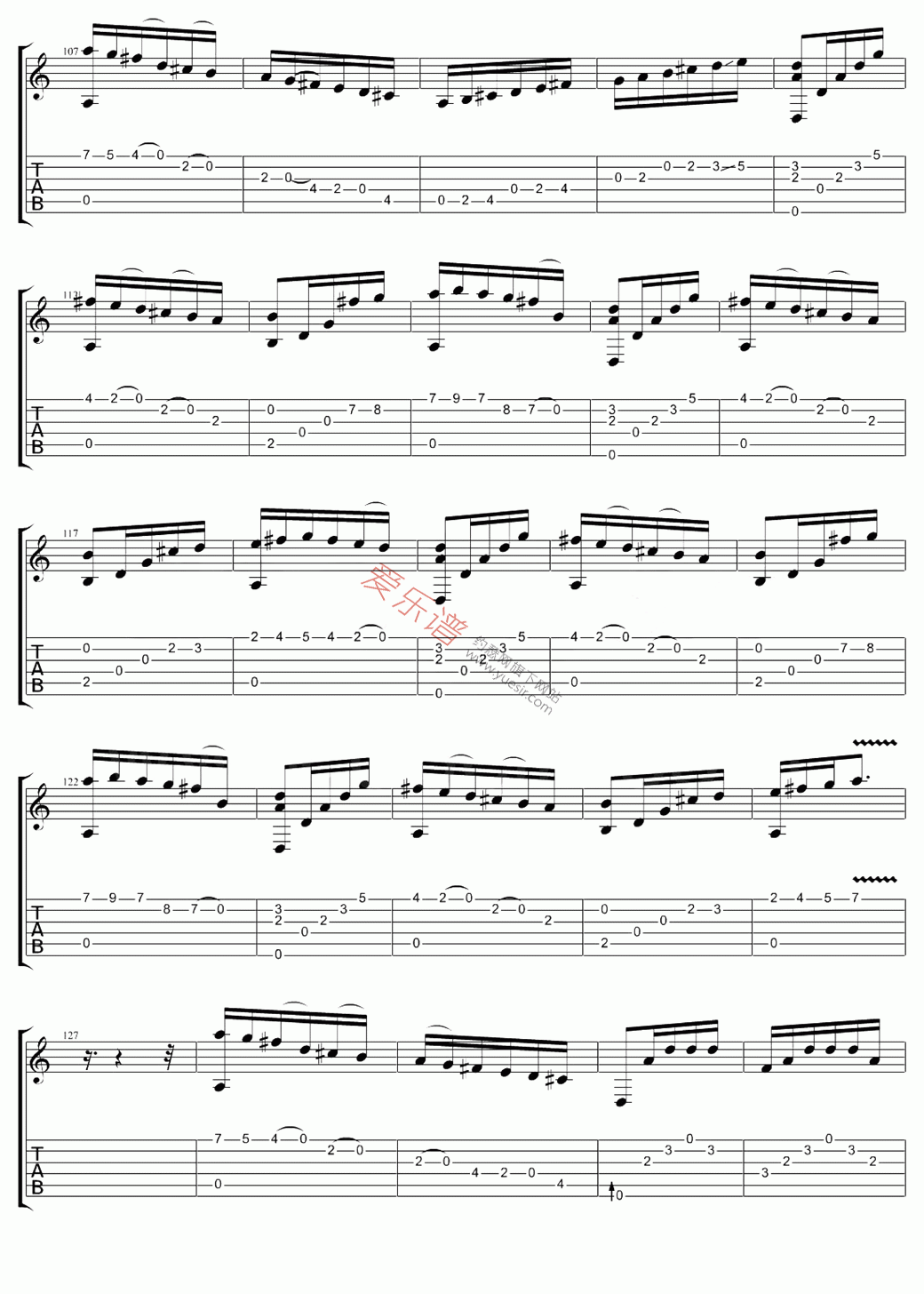 《Ulli Boegershausen《In A Constant State Of Flux》 吉他》吉他谱-C大调音乐网