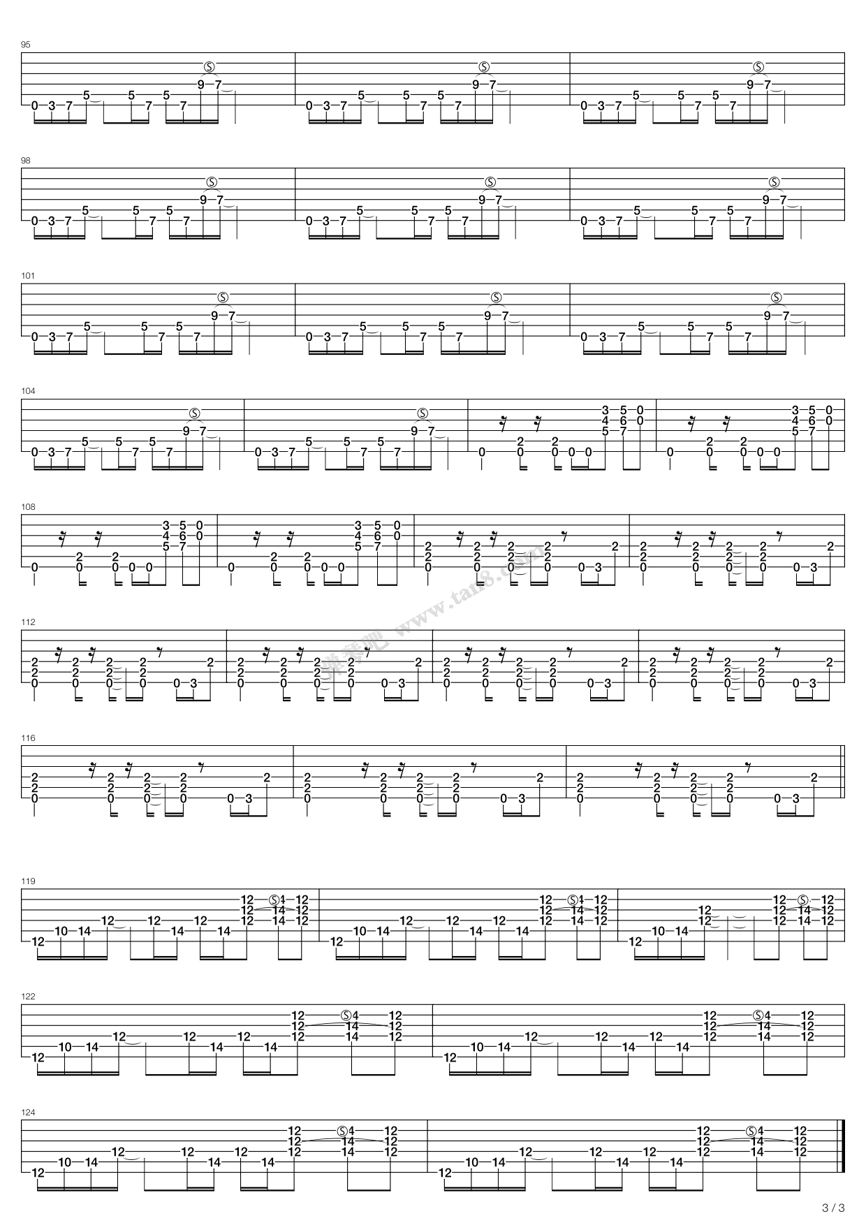 《Apostrophe》吉他谱-C大调音乐网