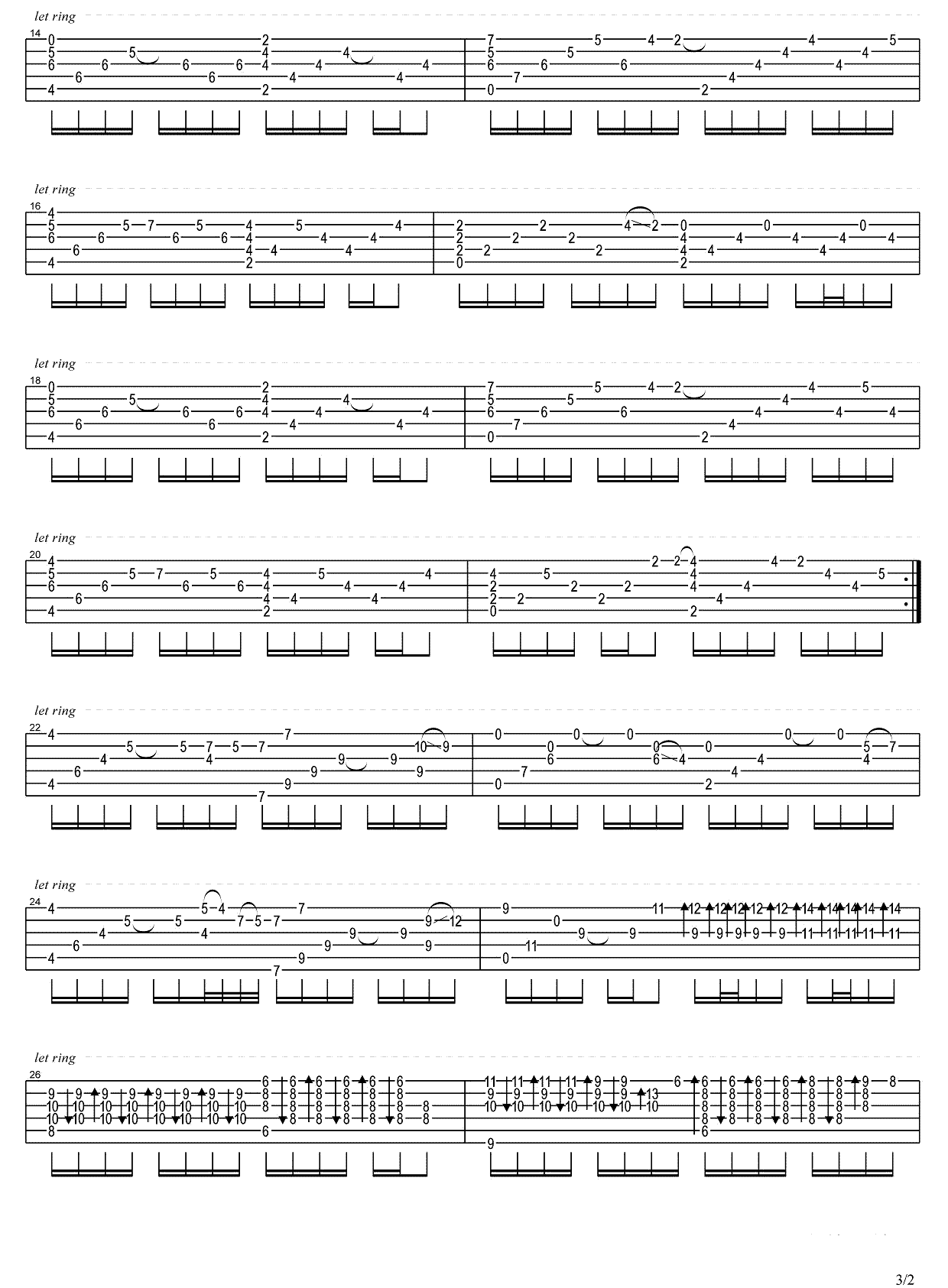 My heart will go on吉他谱指弹版_泰坦尼克号主题曲《我心永恒》-C大调音乐网