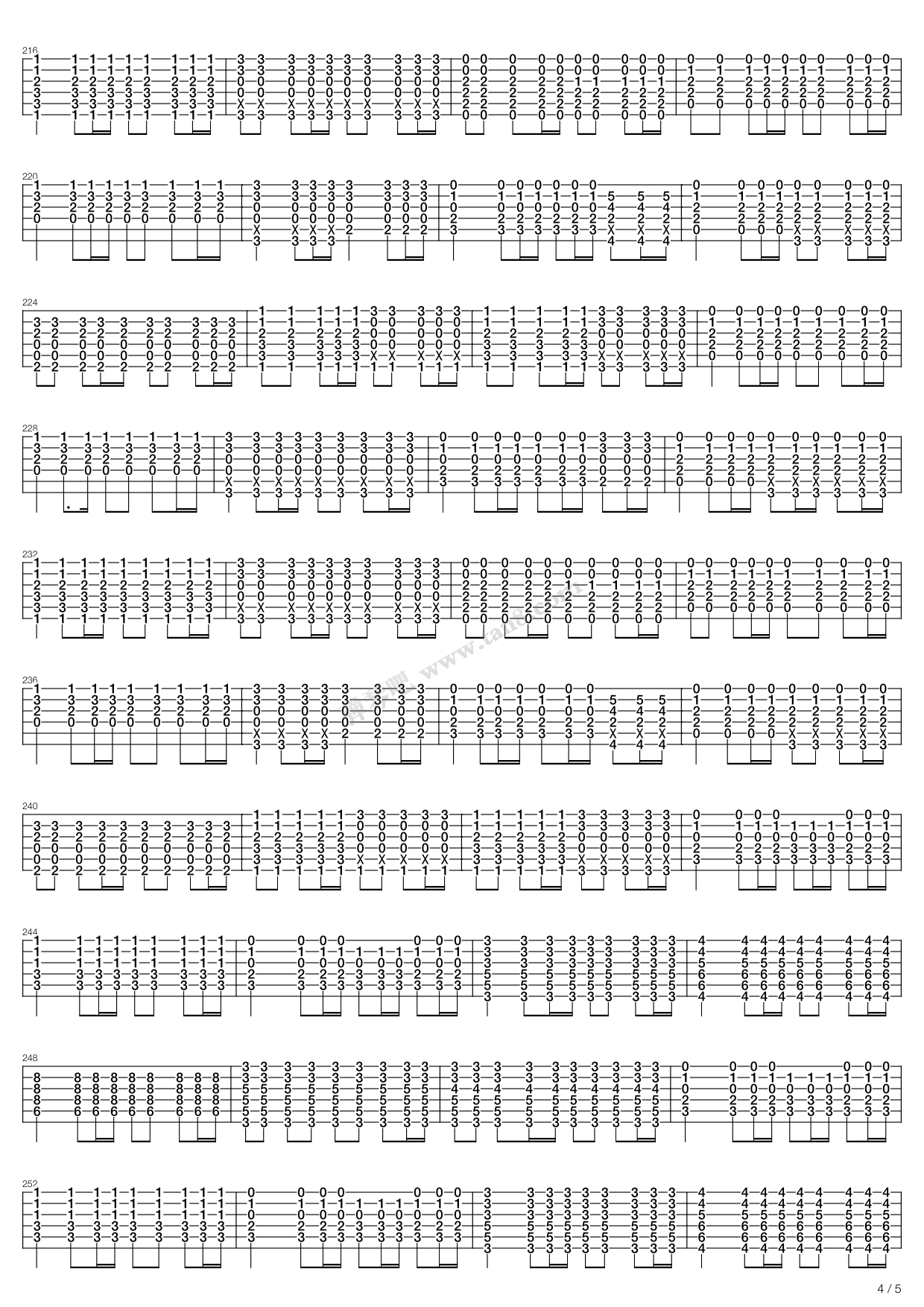 《The Best Of Times》吉他谱-C大调音乐网