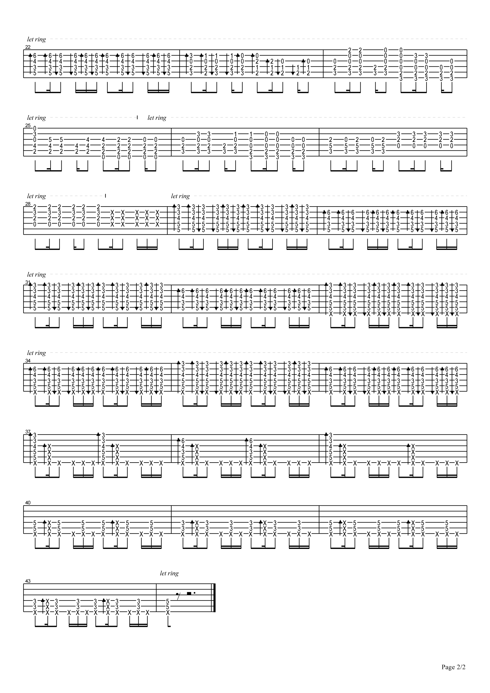 Remember Me指弹吉他谱 寻梦环游记主题曲【潇潇指弹改编】-C大调音乐网