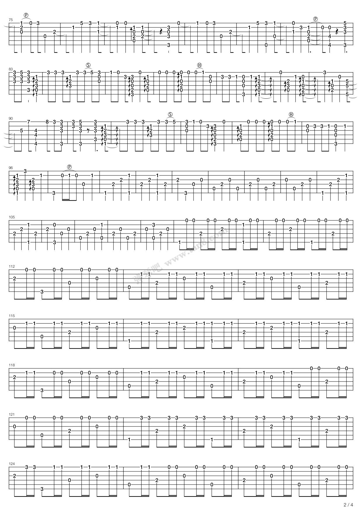 《落日(东京事变)》吉他谱-C大调音乐网