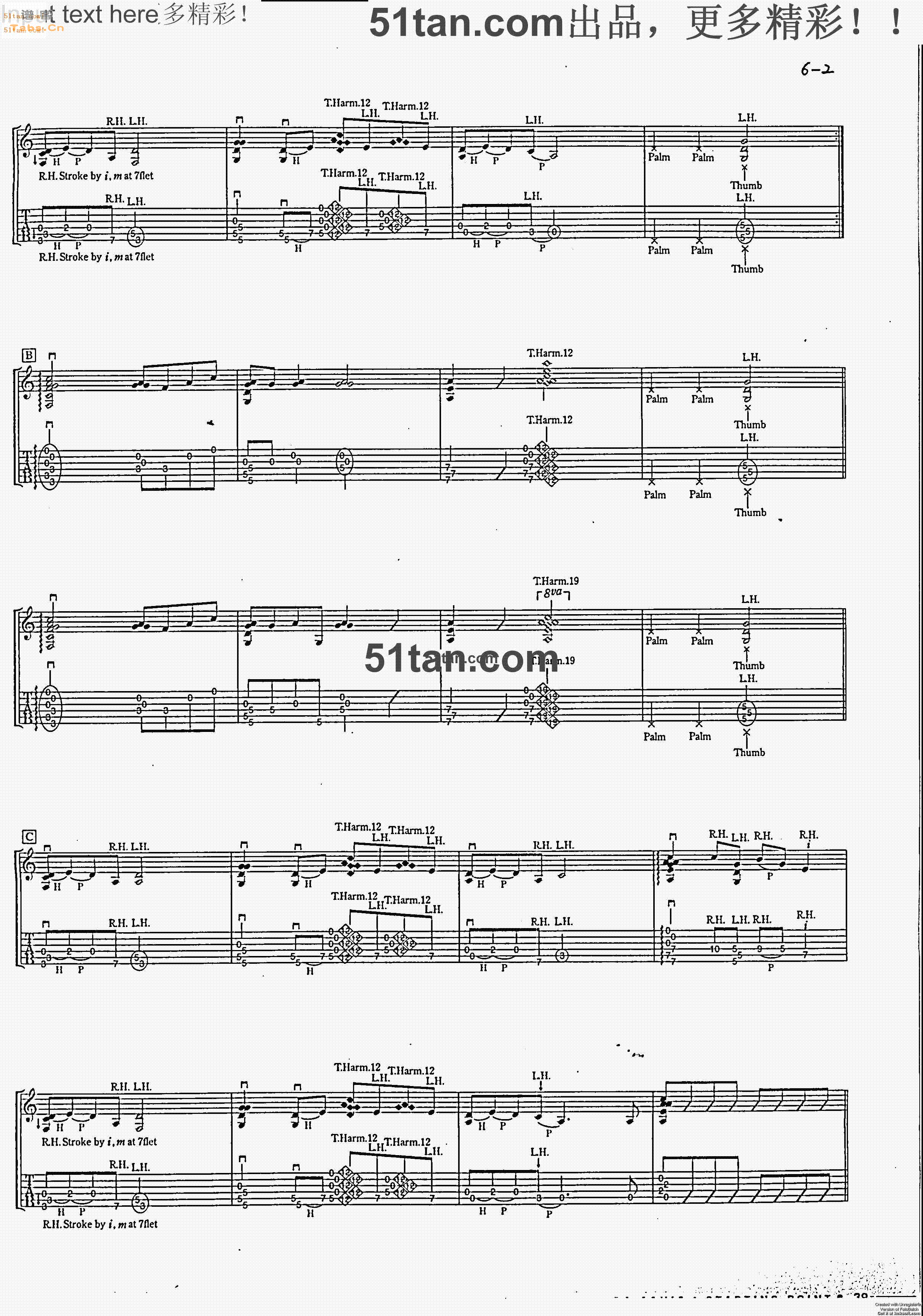 《MERRY CHRISTMAS MR.LAWRENCE 》吉他谱-C大调音乐网