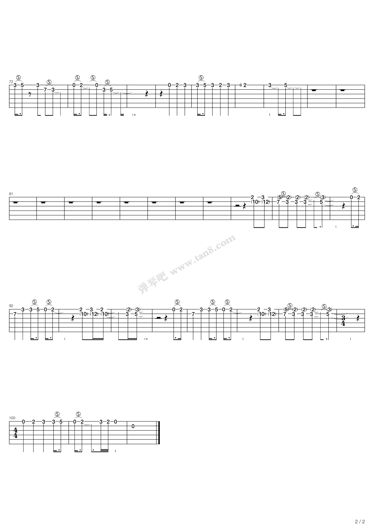 《4th Reich》吉他谱-C大调音乐网