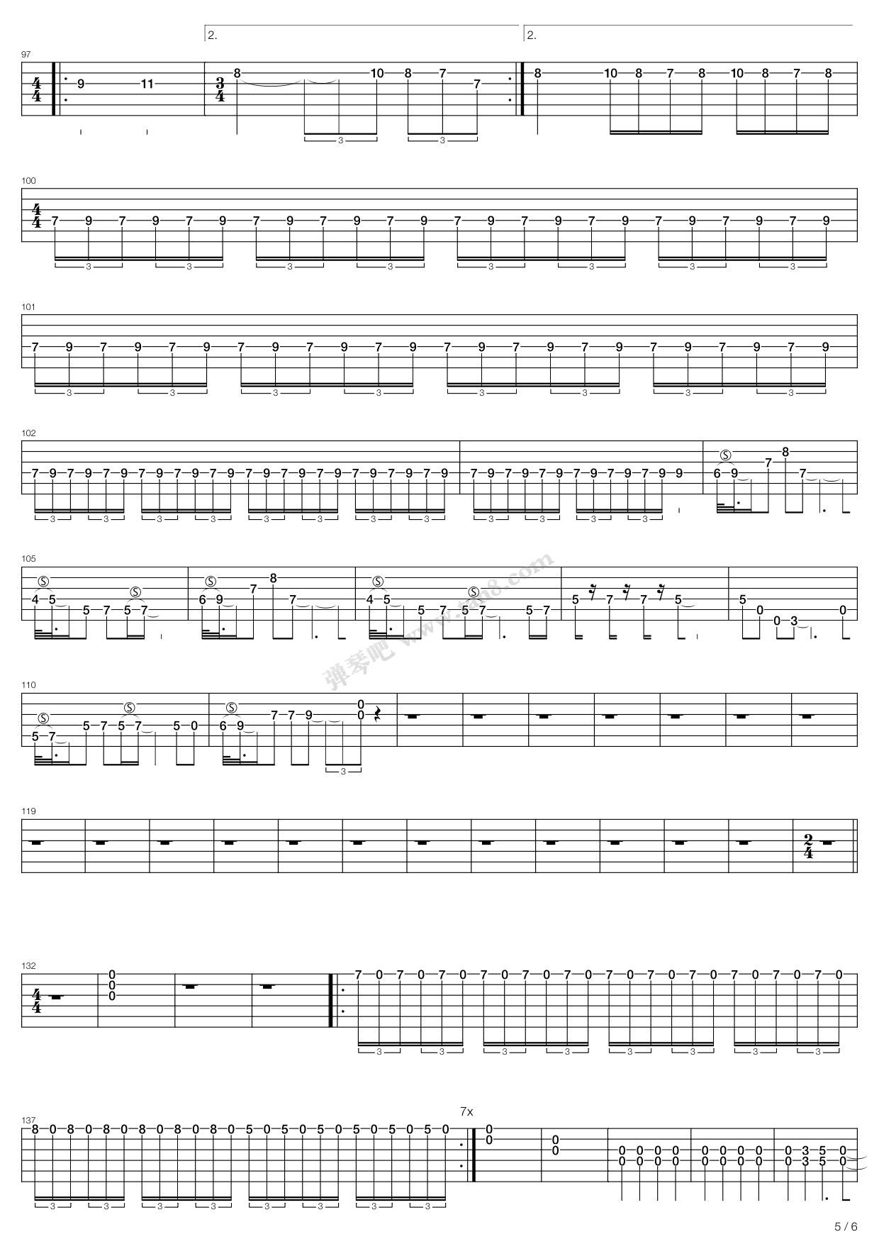 《Double Guitar》吉他谱-C大调音乐网