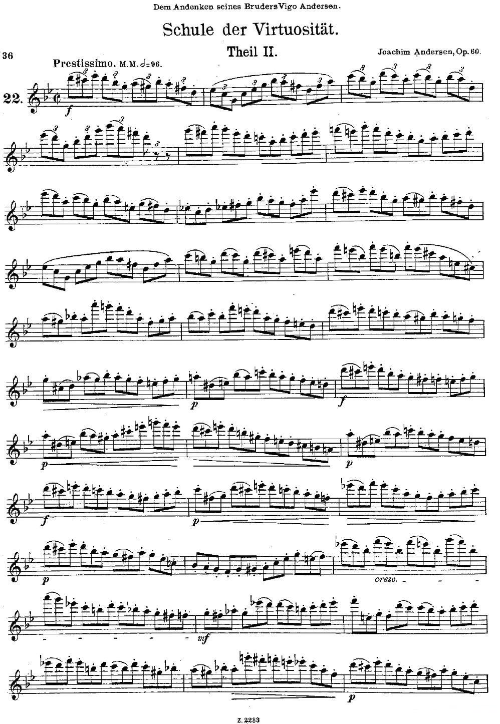 《Schule der Virtuosit?t. Op. 60（22）》吉他谱-C大调音乐网