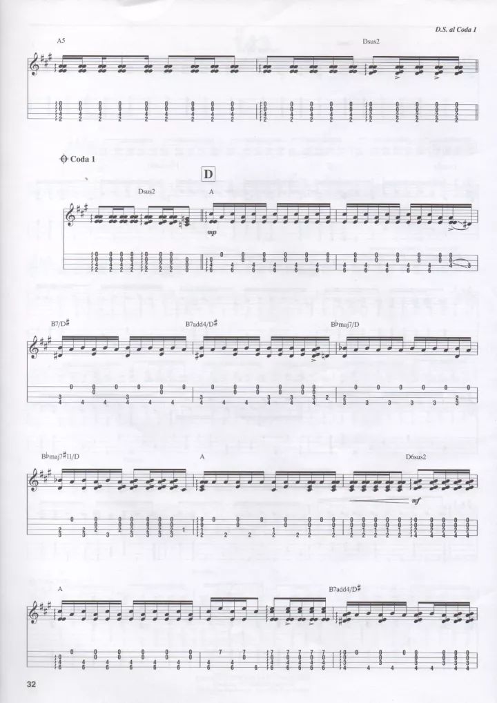 Jake Shimabukuro《143 Kelly’s song》|尤克里里曲谱指弹难点教学 – 胖子哇-C大调音乐网
